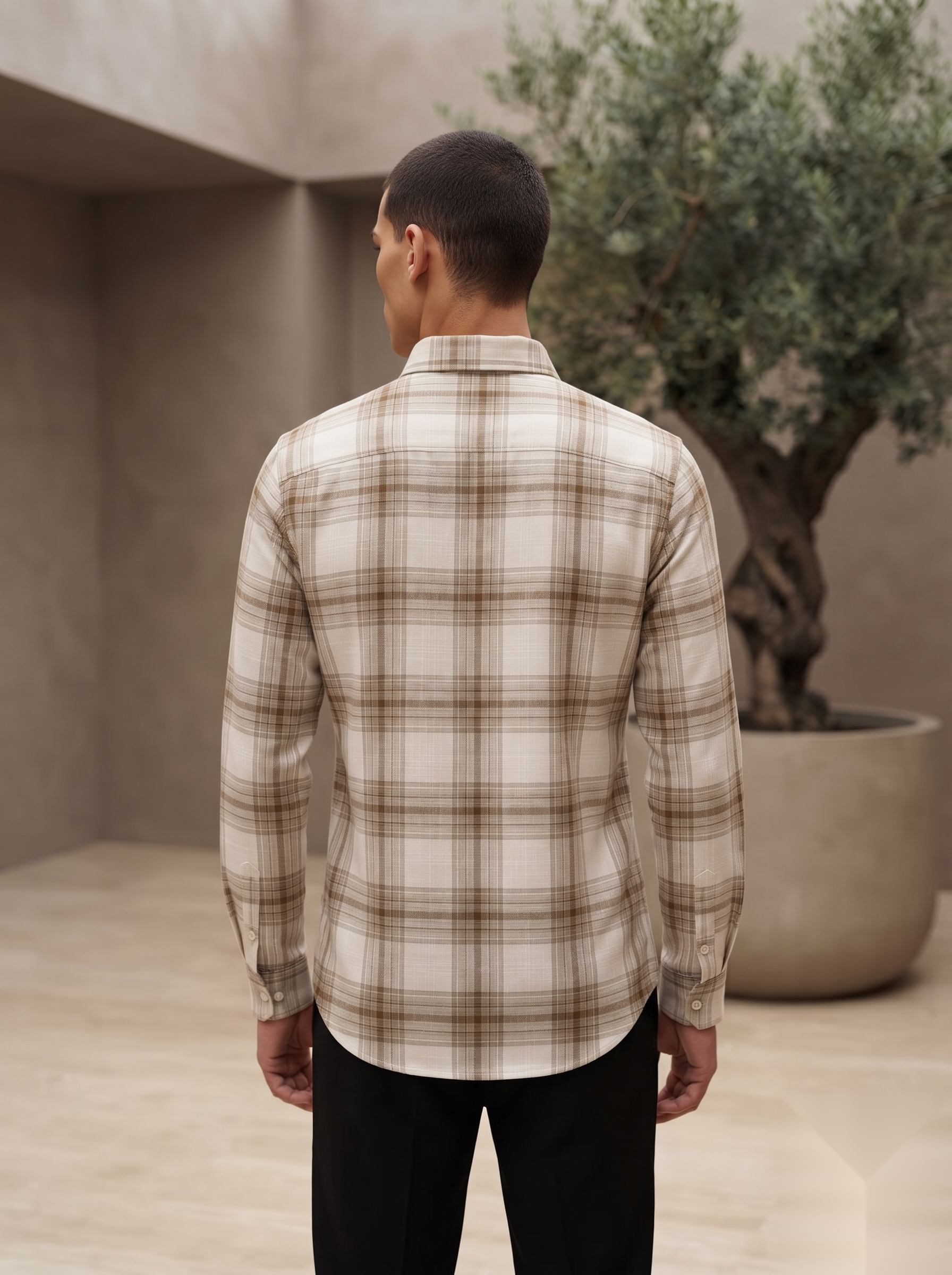 Linen Checked Shirts