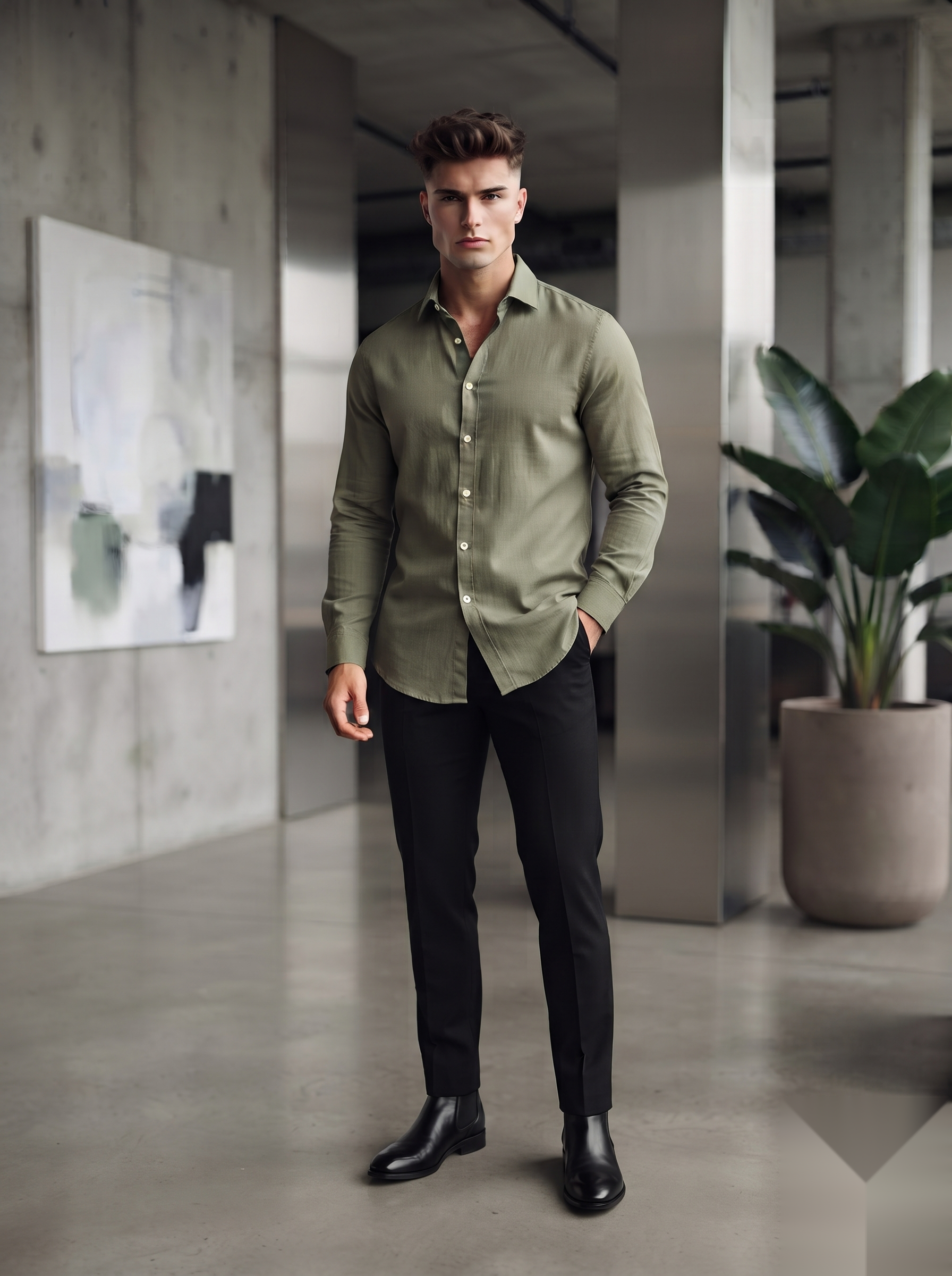 Linen Button-Down Shirts