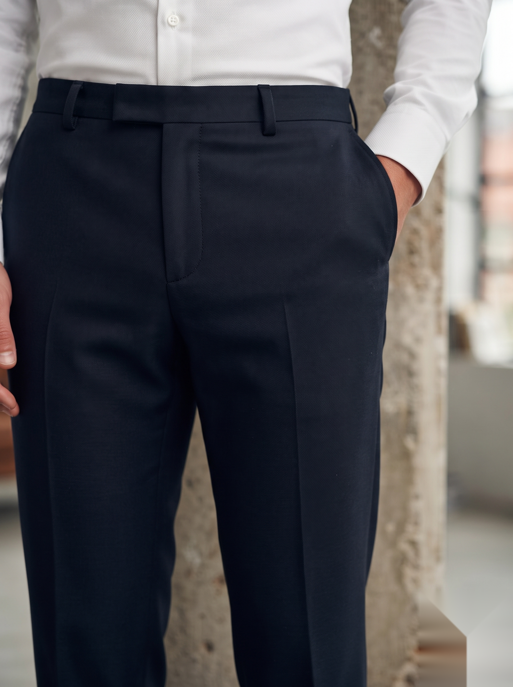 Snipes Lachka Fabric formal pants in a classic design, featuring a tailored fit and neutral color for professional attire.