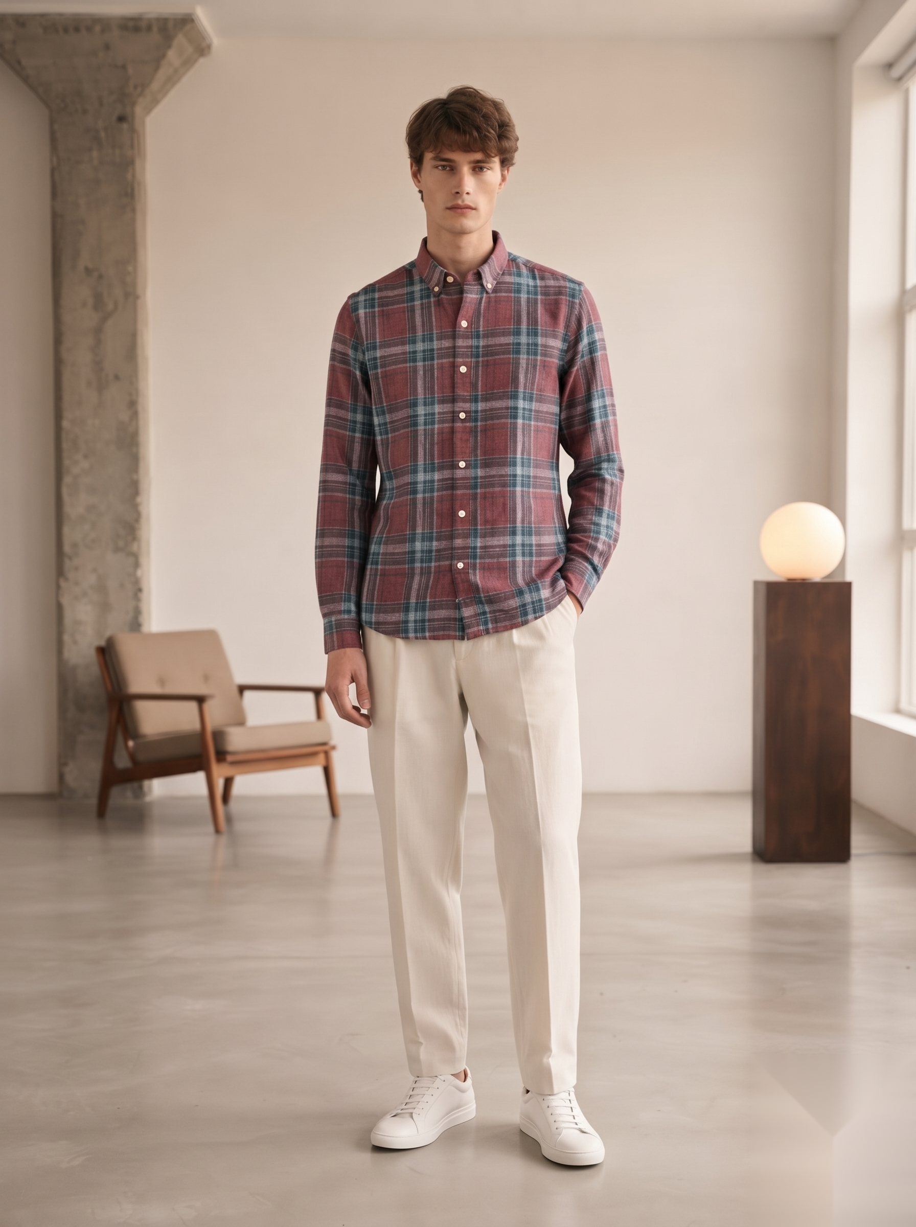 Brushed Checked Shirts