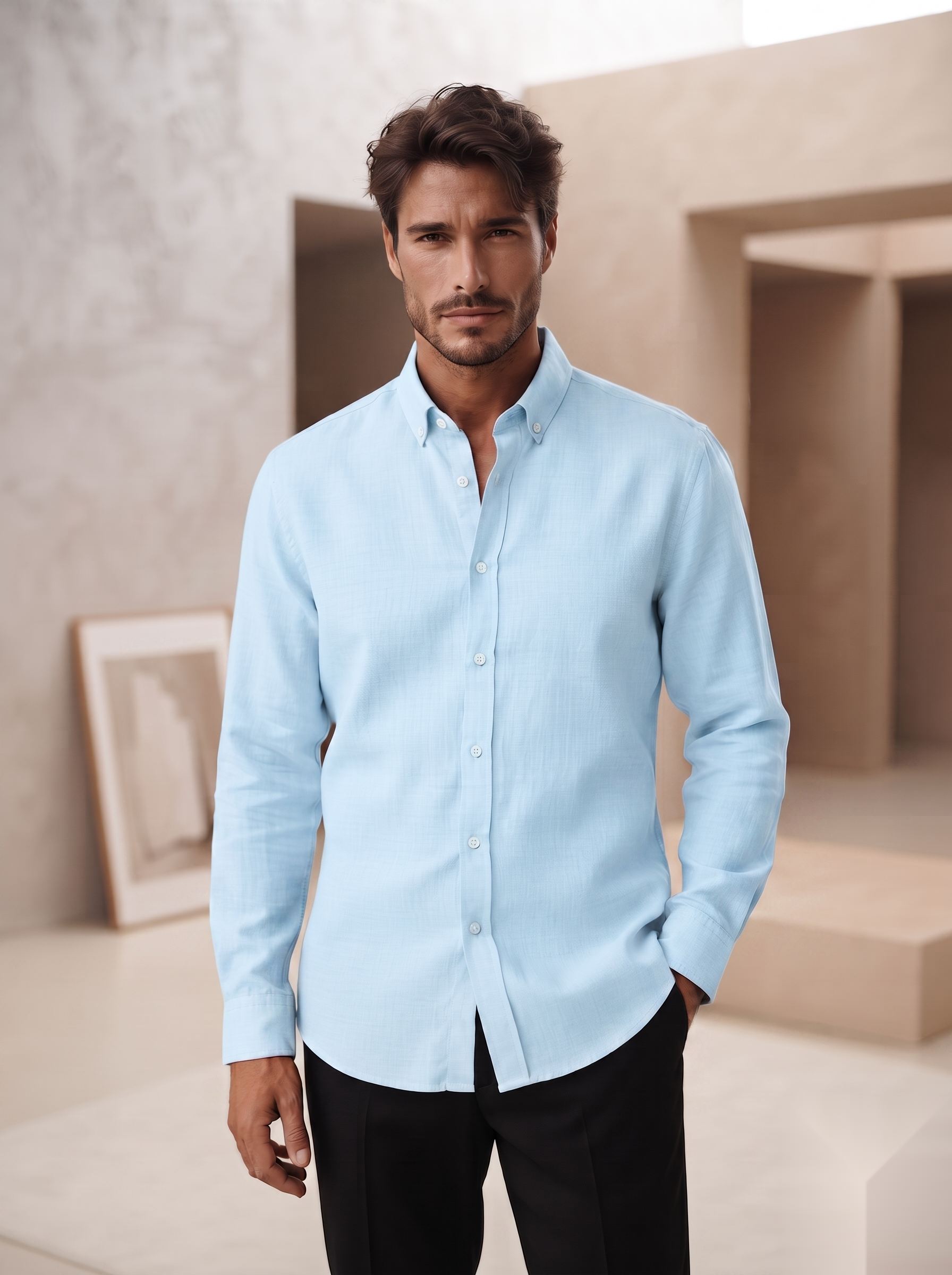 Korean Linen Shirts