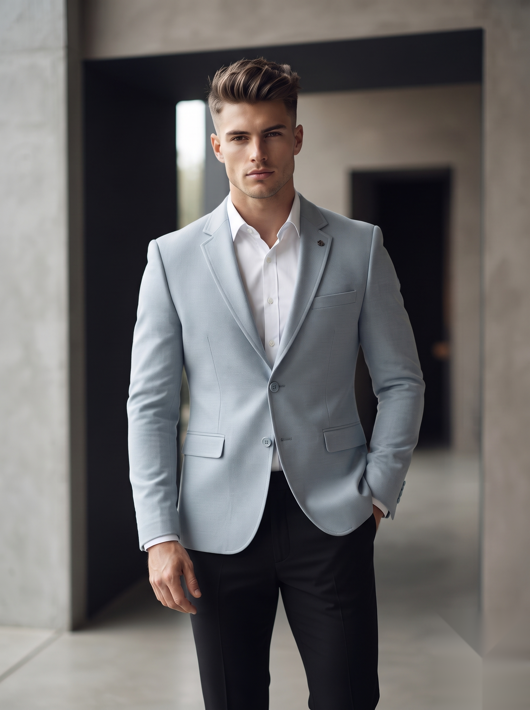 Sky Blue Blazer