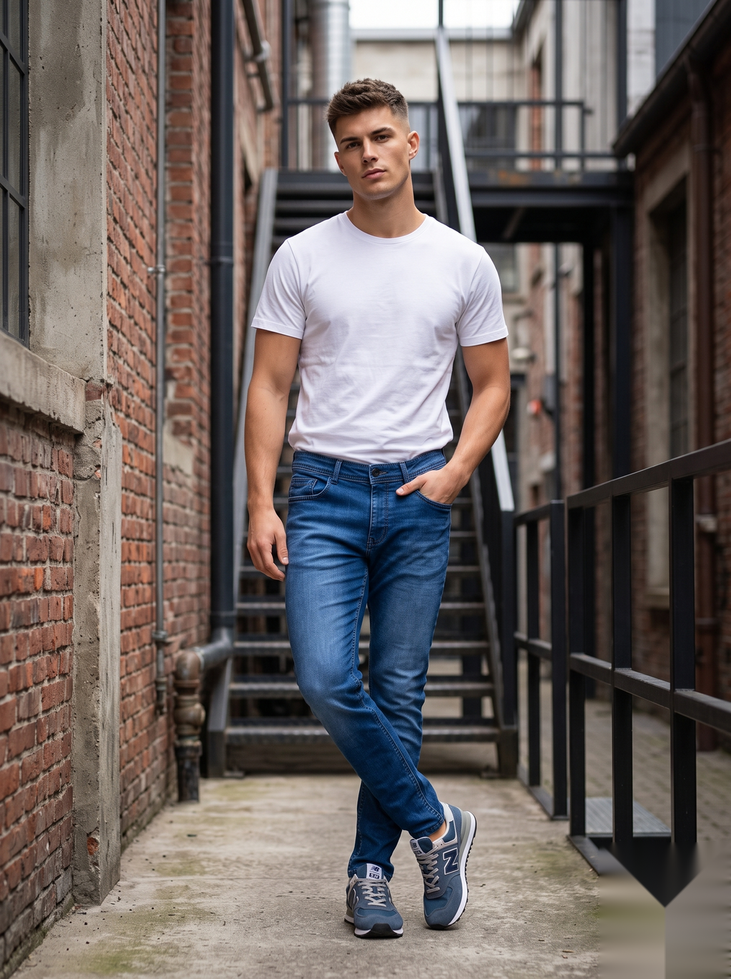 Narrow Fit-Denims