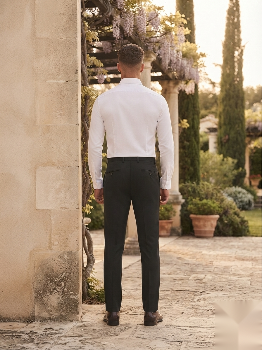 Solid Formal Pants