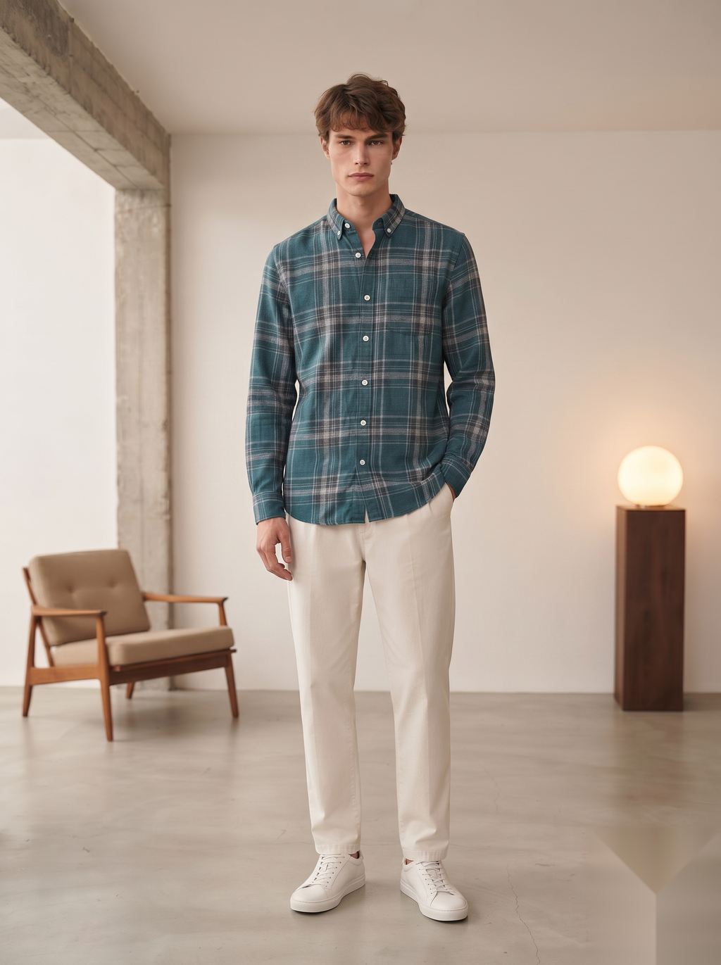 Brushed Checked Shirts