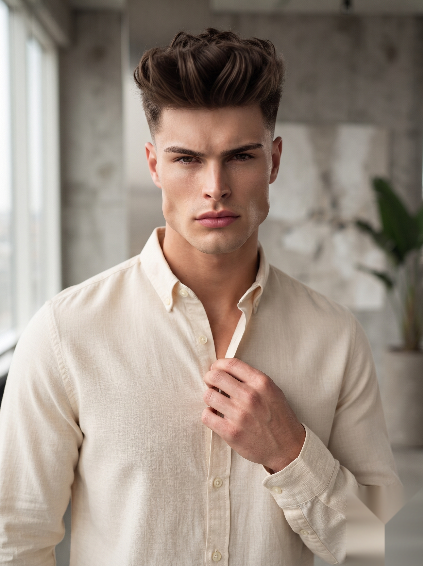 Linen Button-Down Shirts