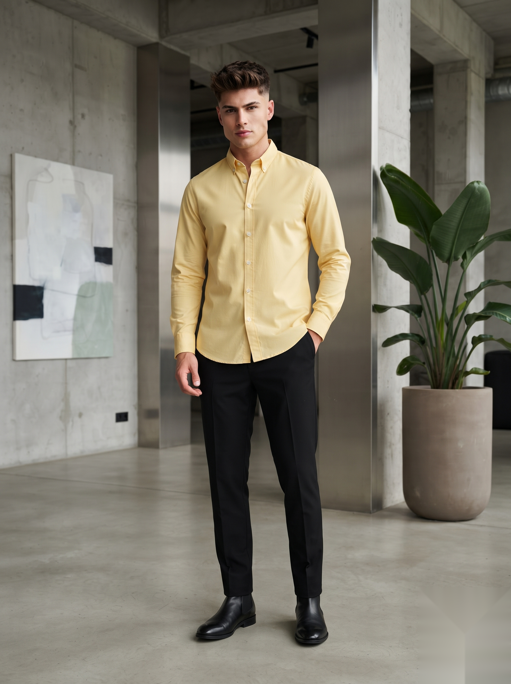 Elbow-Patch Shirts