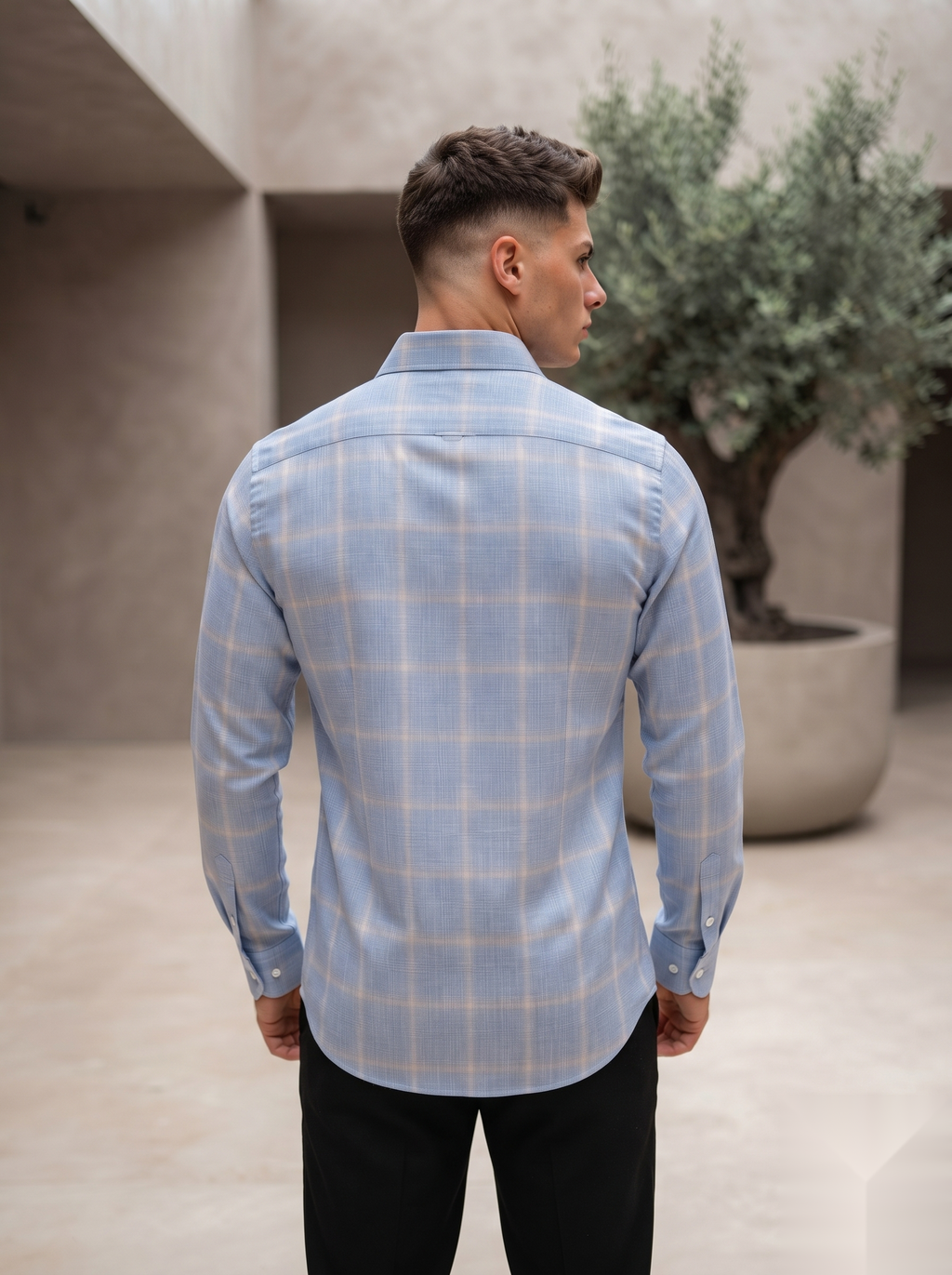 Linen Checked Shirts