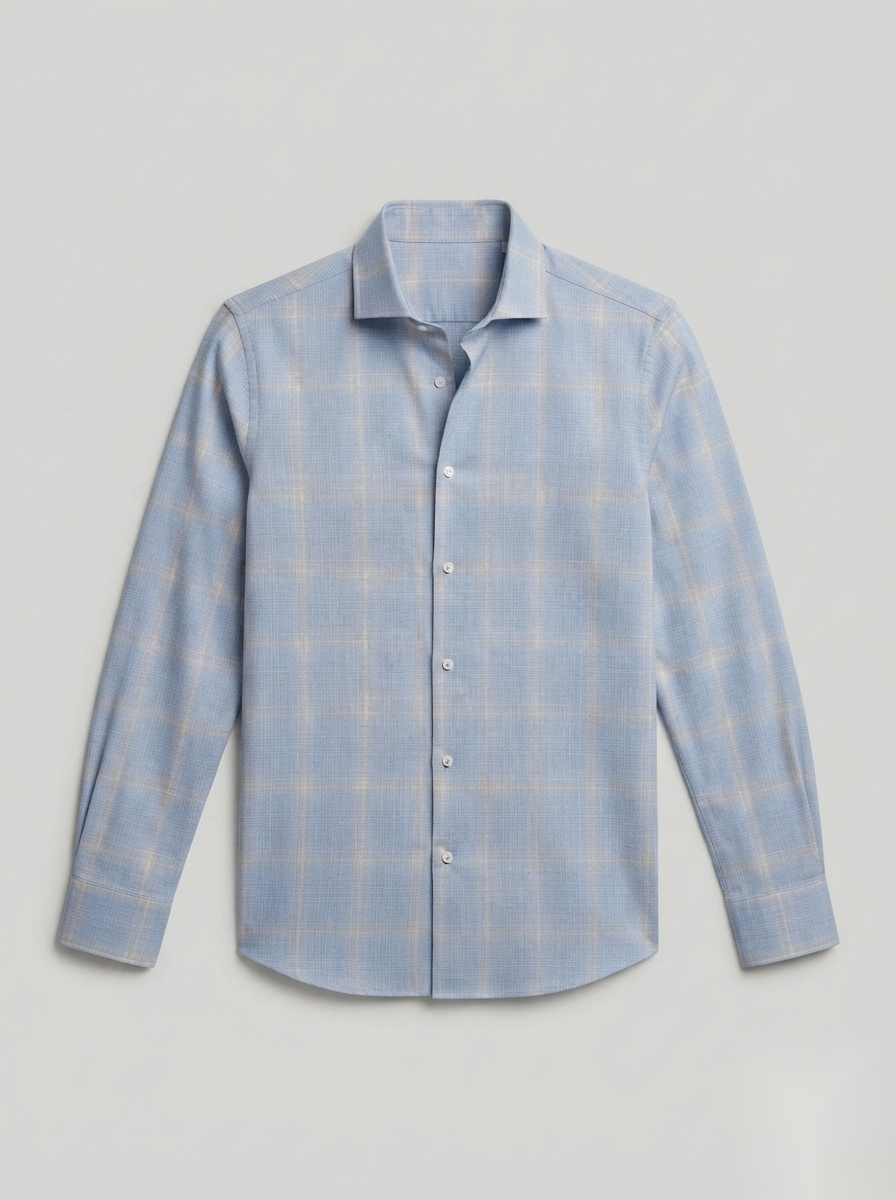 Linen Checked Shirts