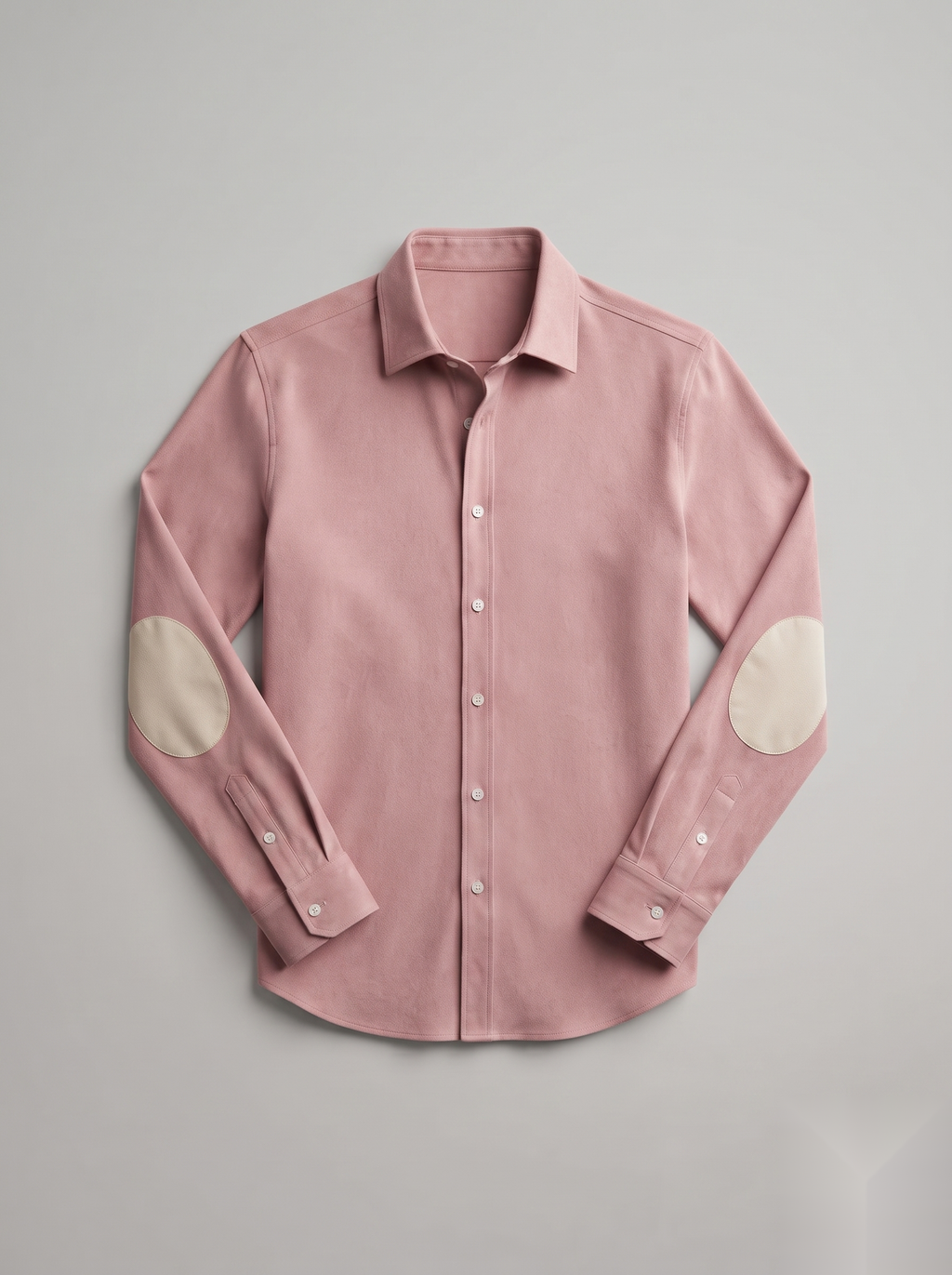 Suede Elbow Patch Shirts