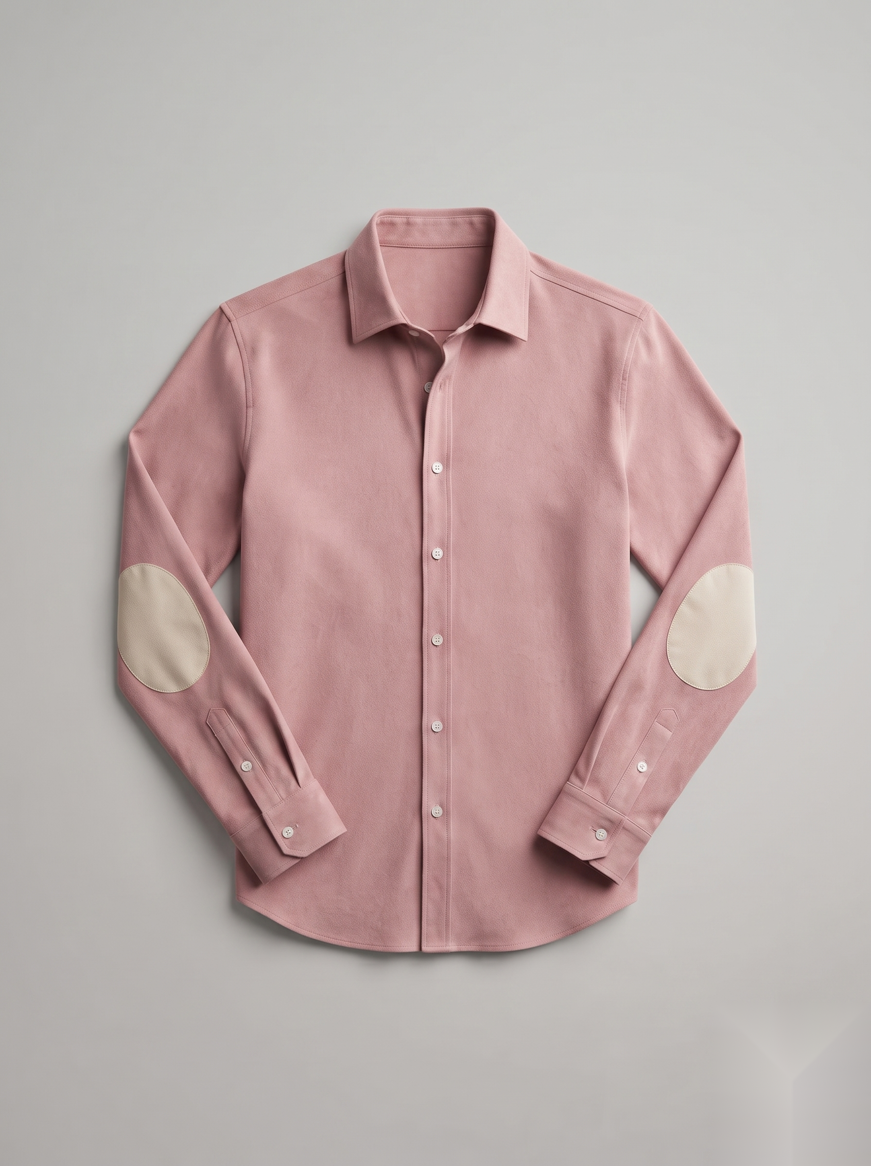 Suede Elbow Patch Shirts