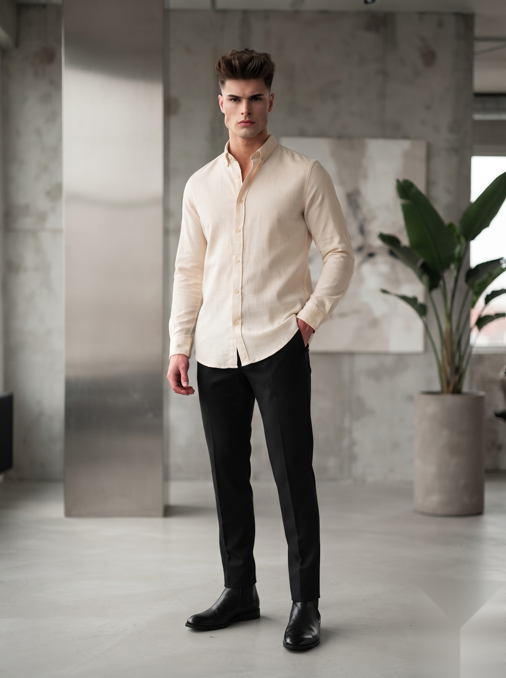 Linen Button-Down Shirts