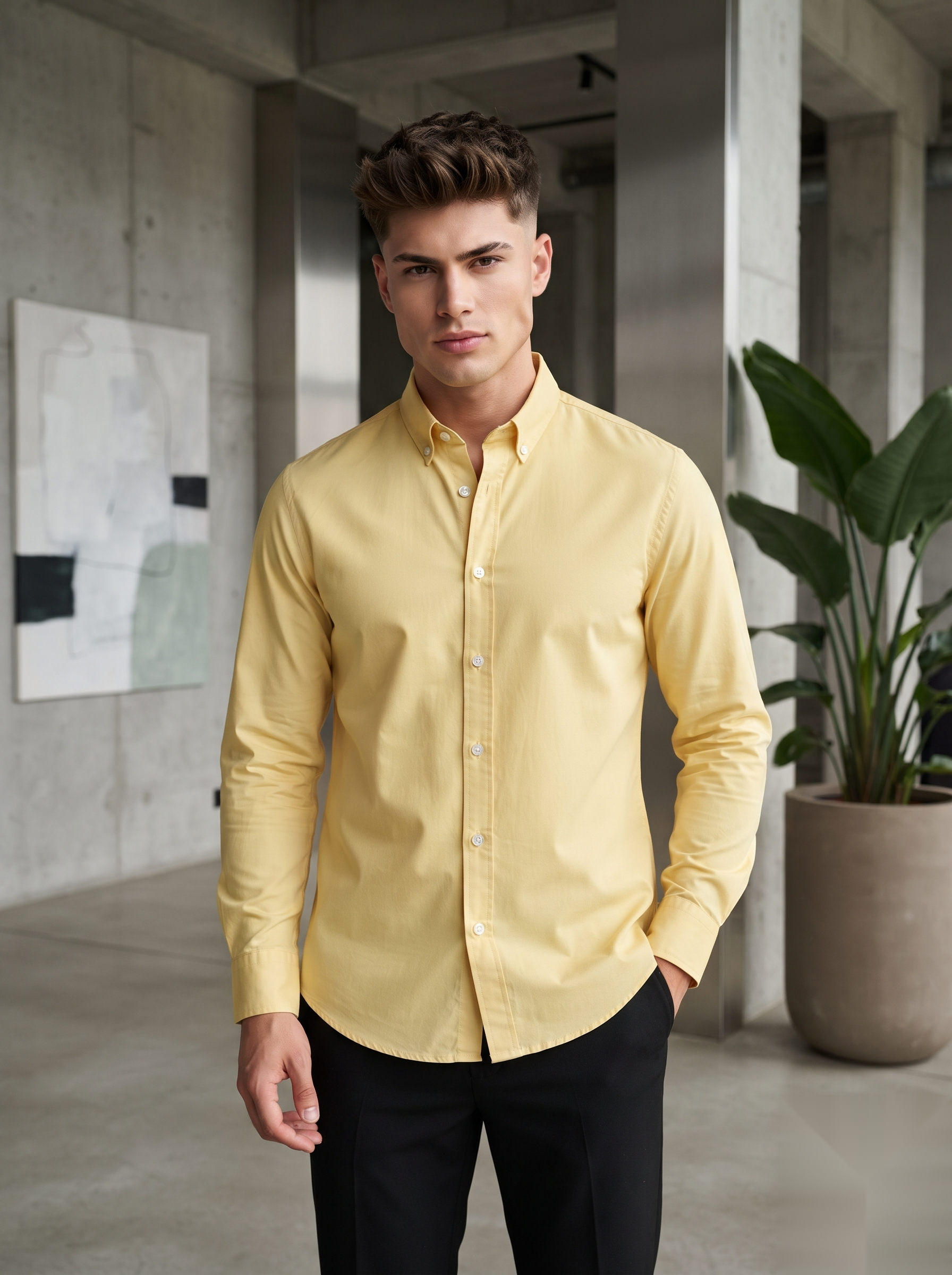 Elbow-Patch Shirts