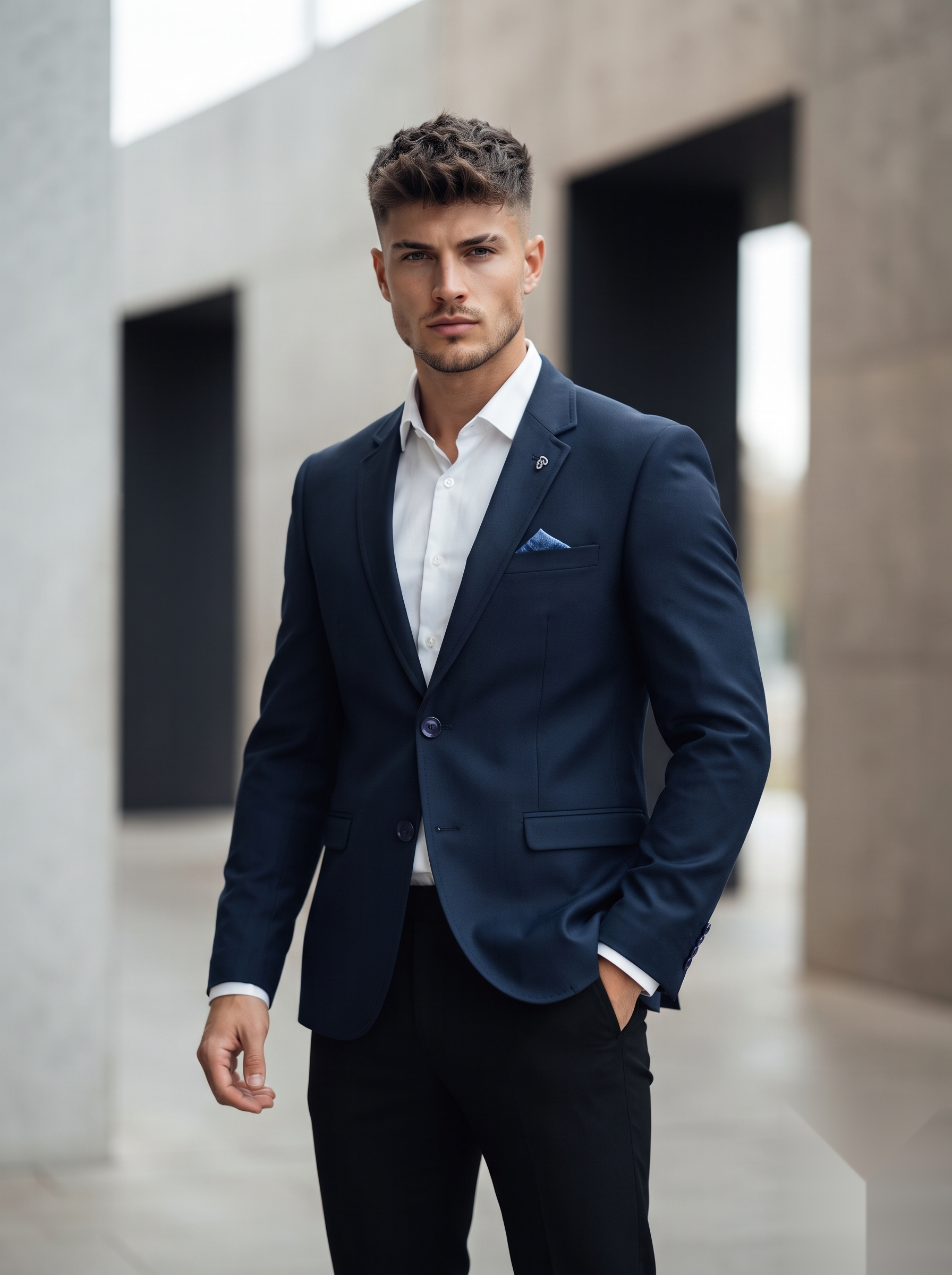 Navy Blue Blazer