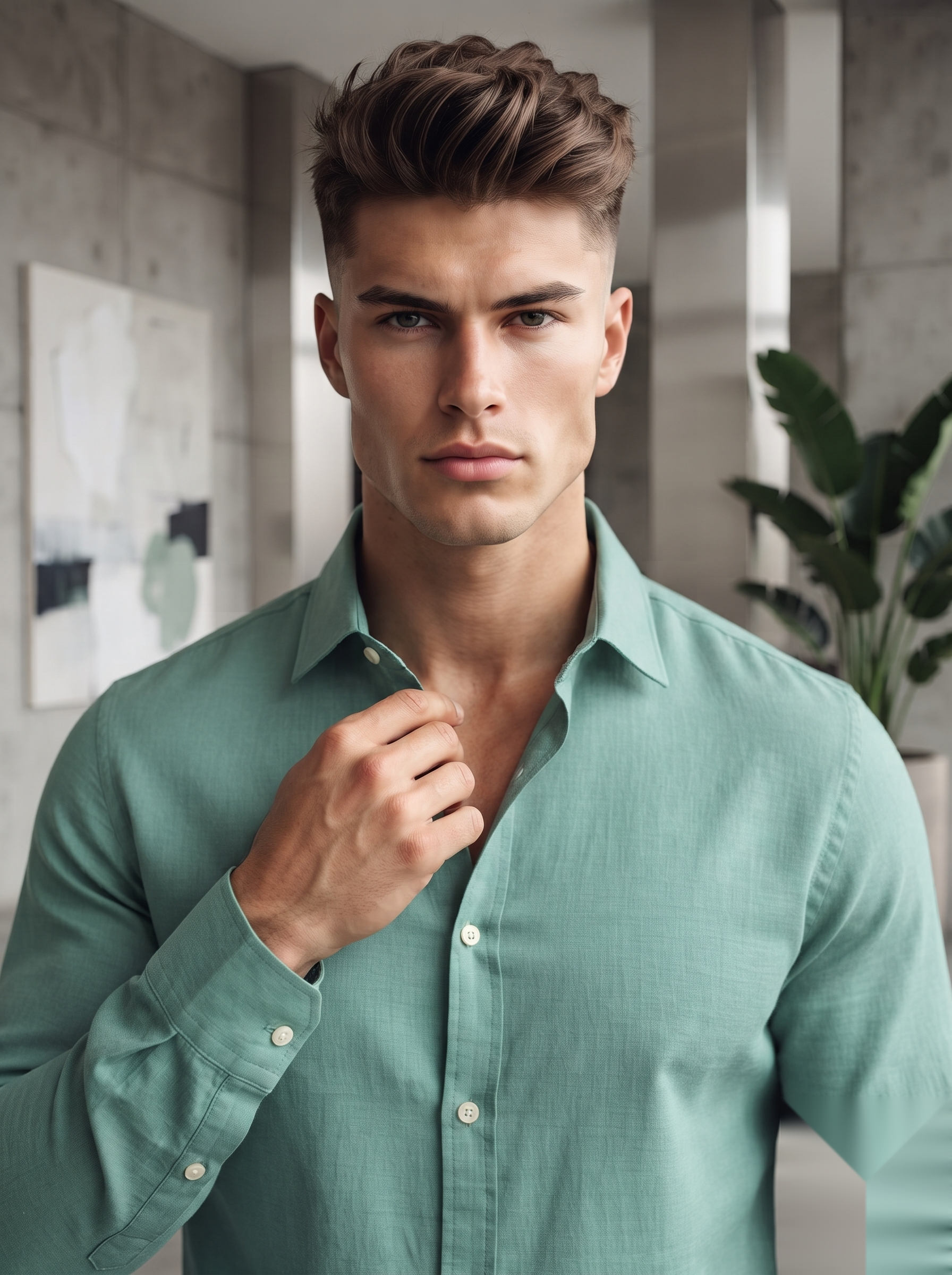 Linen Button-Down Shirts
