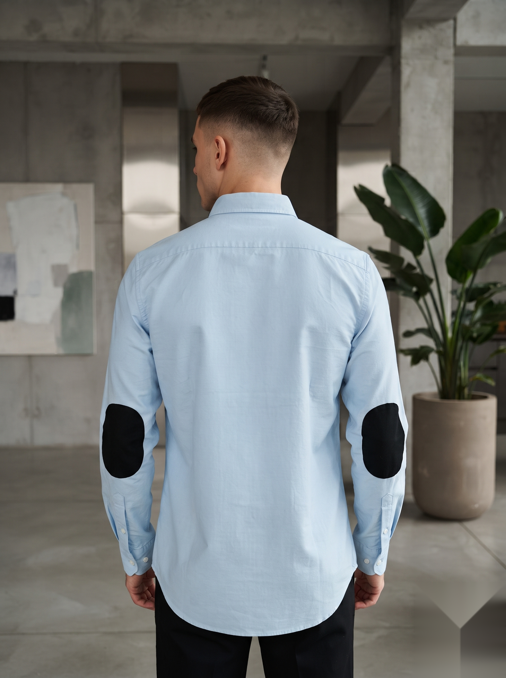 Elbow-Patch Shirts
