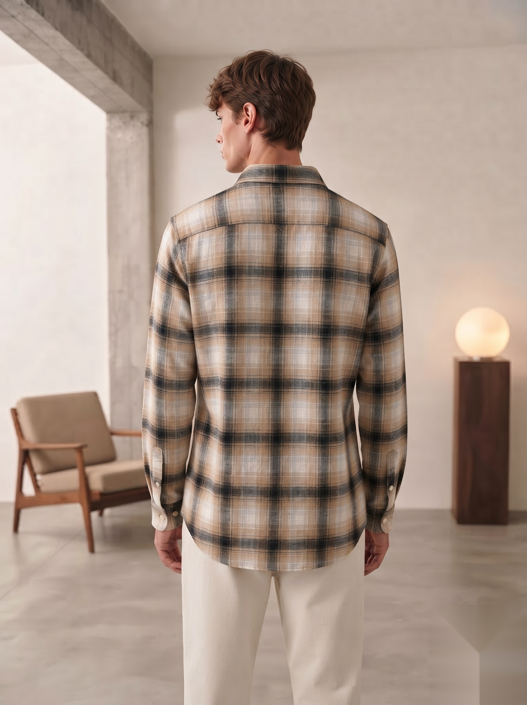 Brushed Checked Shirts
