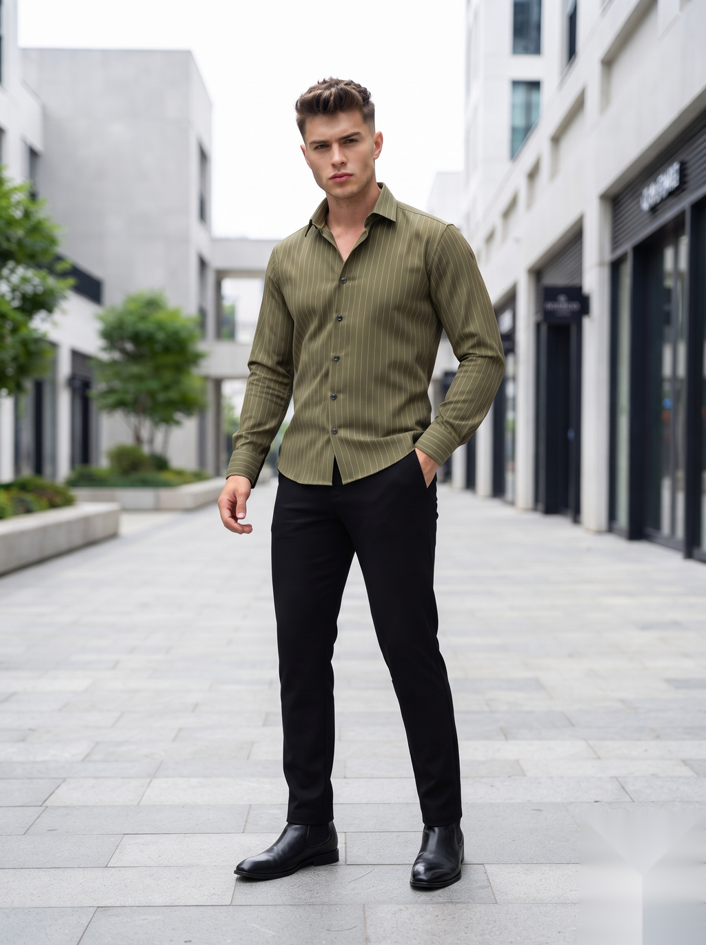 Premium Pinstripe Shirts