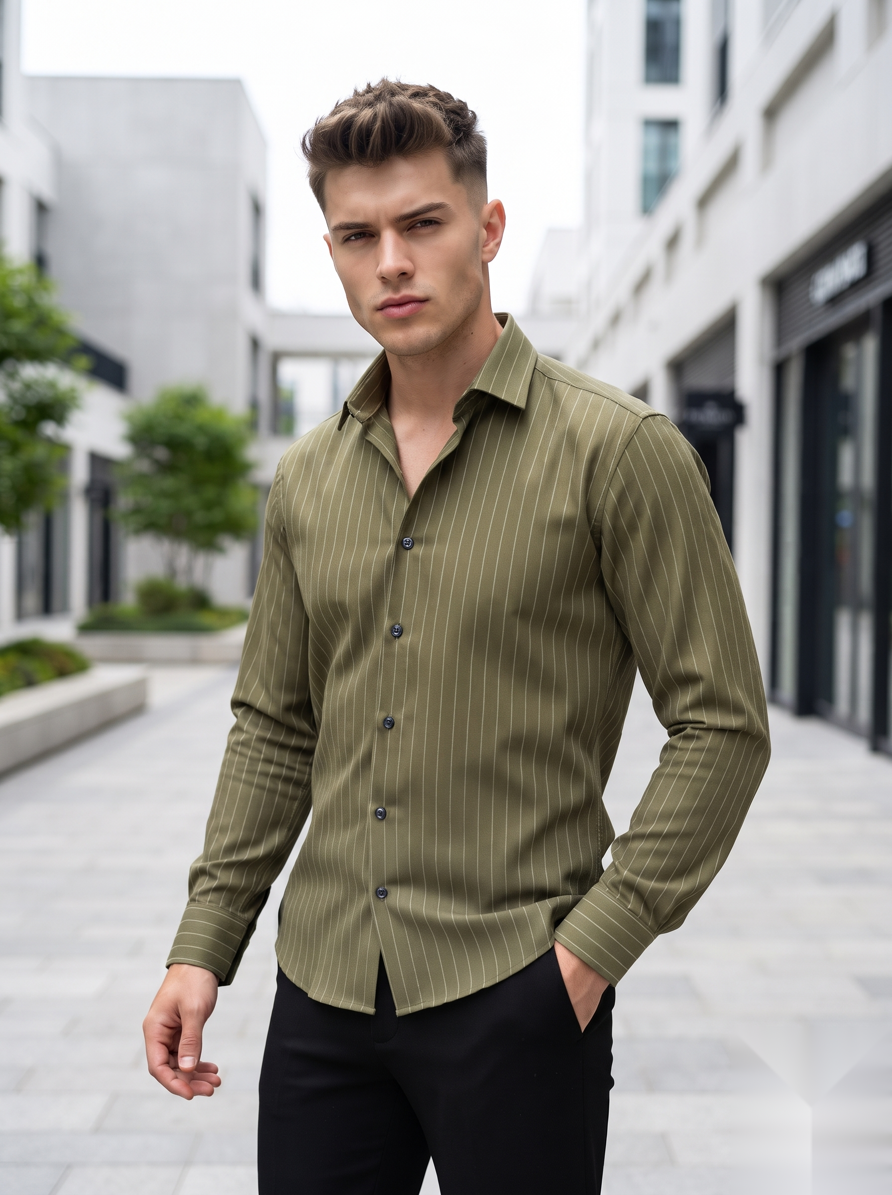 Premium Pinstripe Shirts