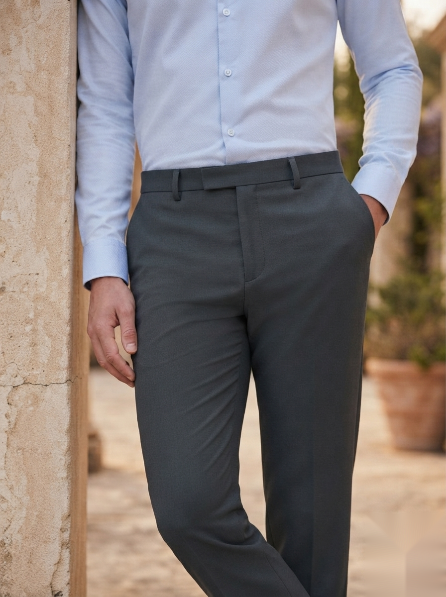 Formal Pants - Ankle Fit