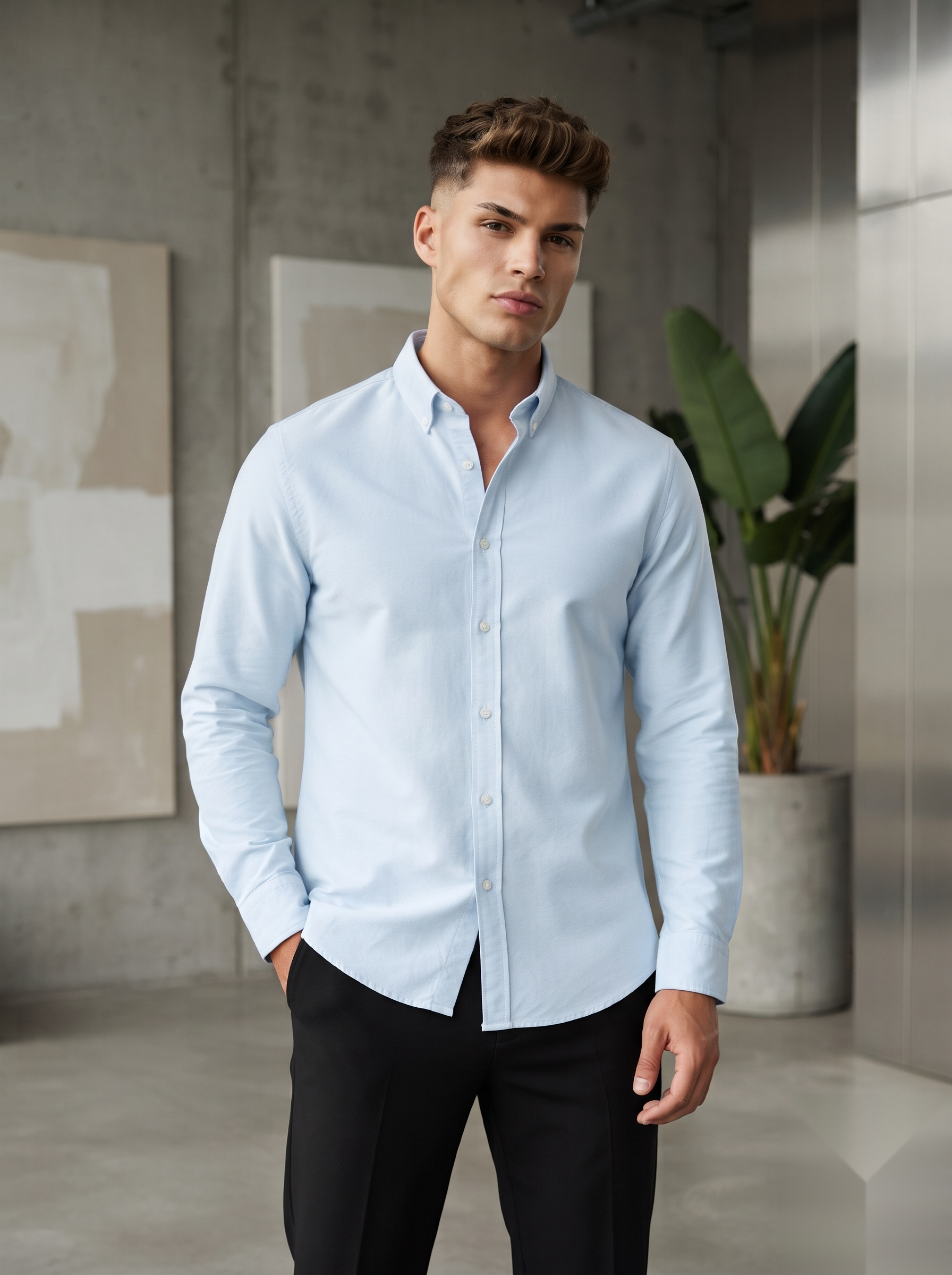 Elbow-Patch Shirts