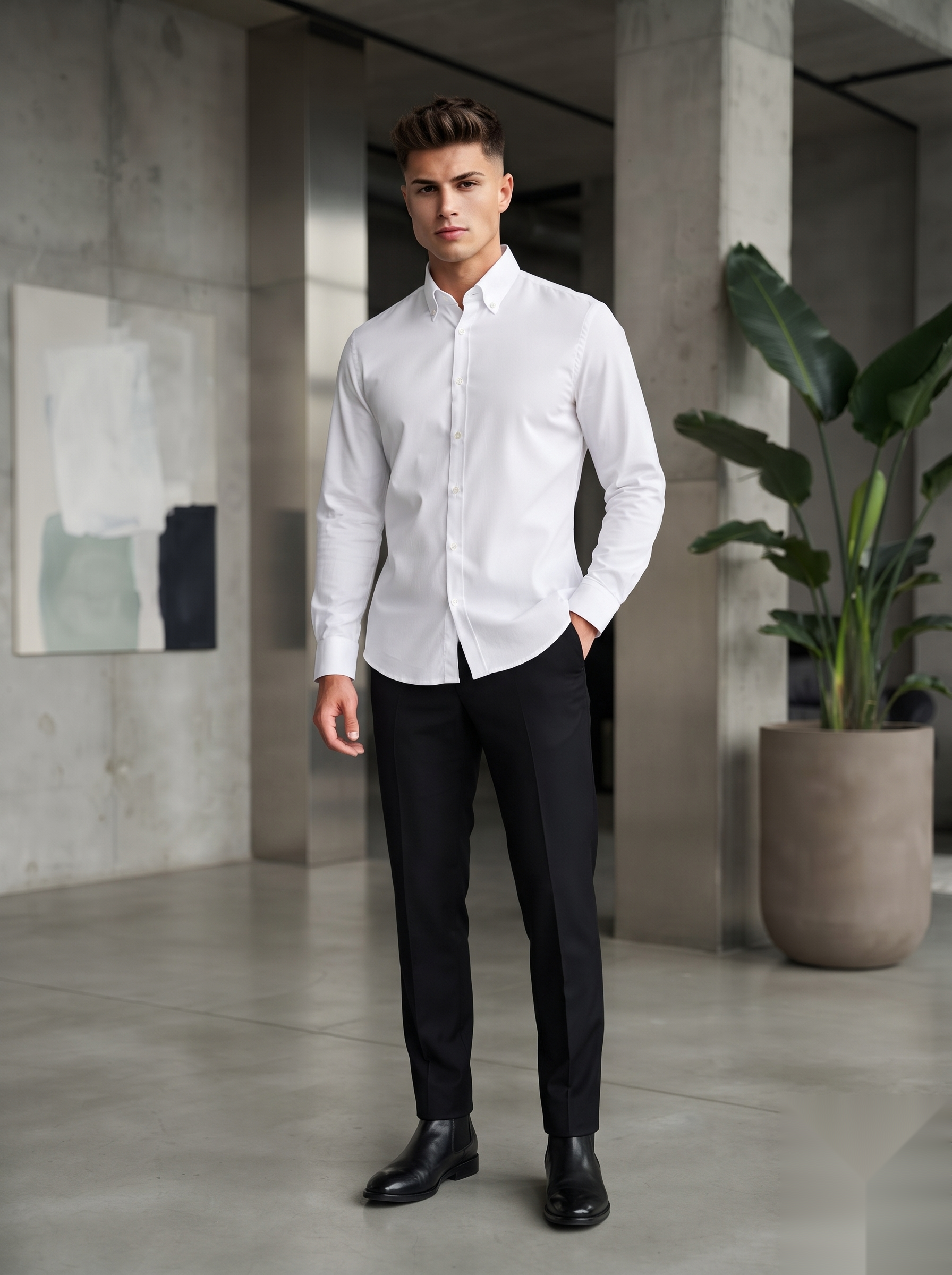 Elbow-Patch Shirts
