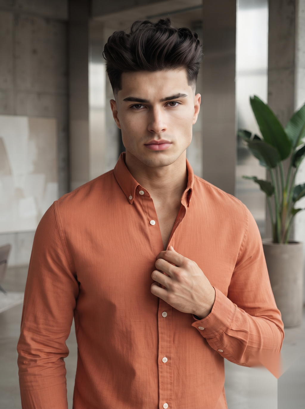 Linen Button-Down Shirts
