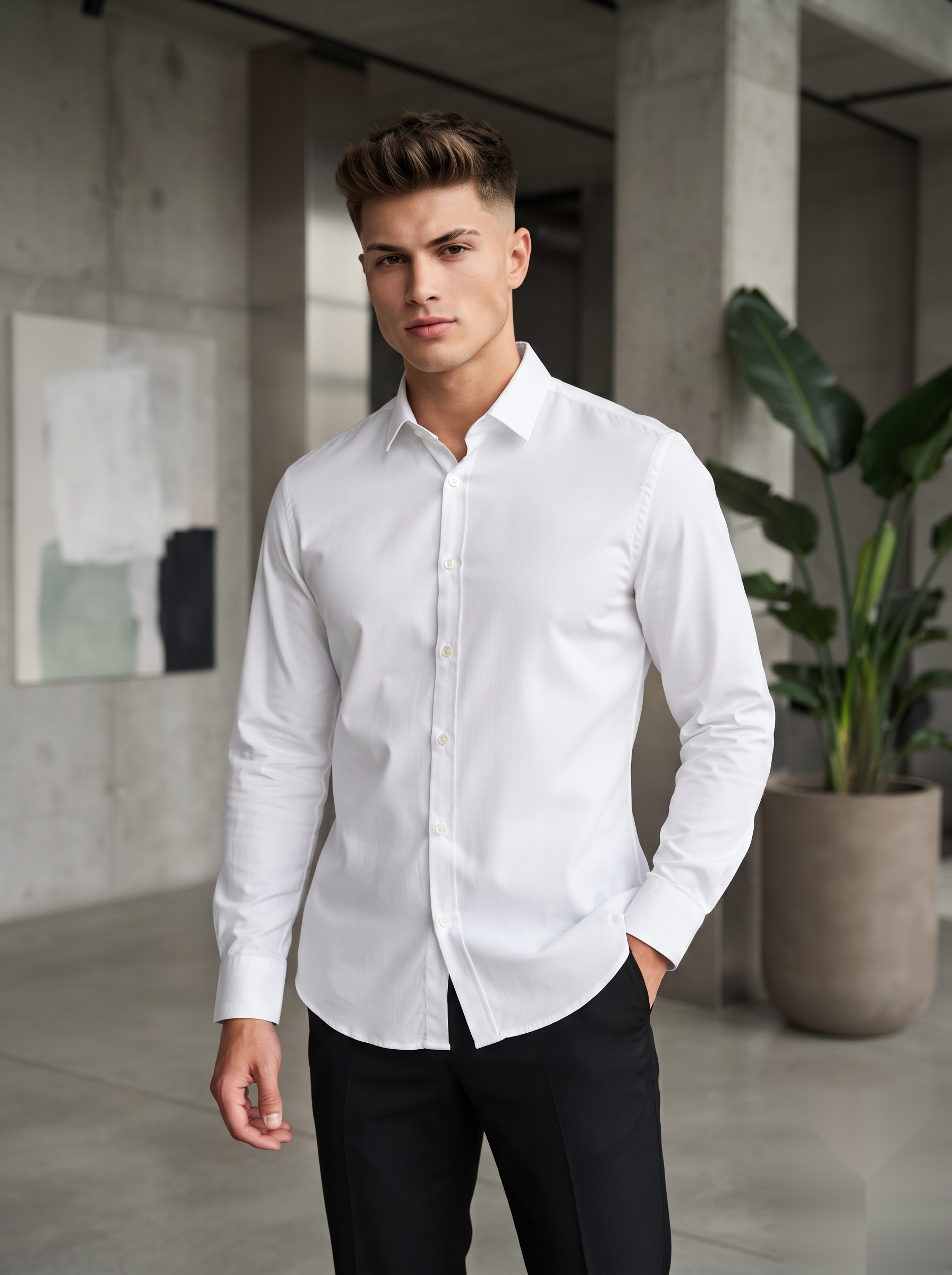 Elbow-Patch Shirts