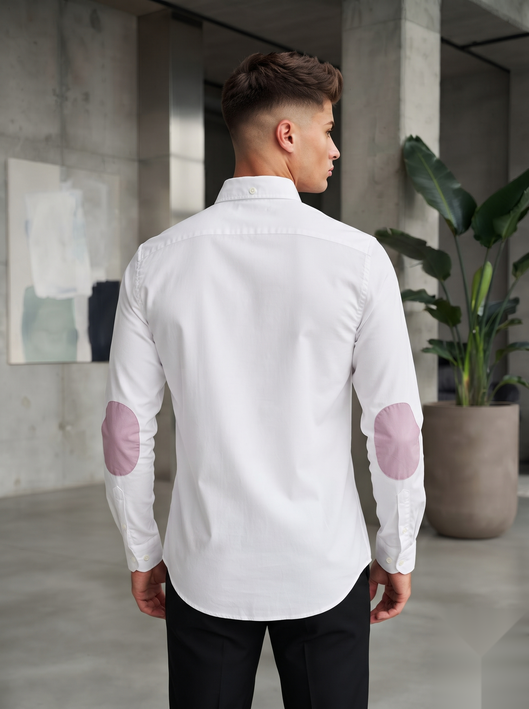Elbow-Patch Shirts