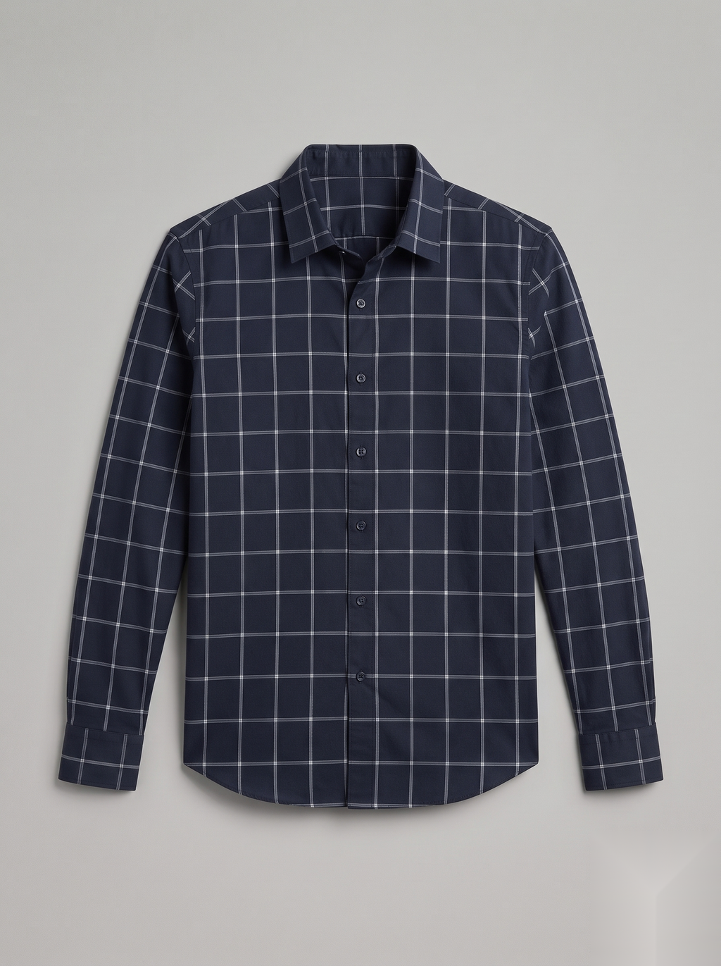 Linen Checked Shirt