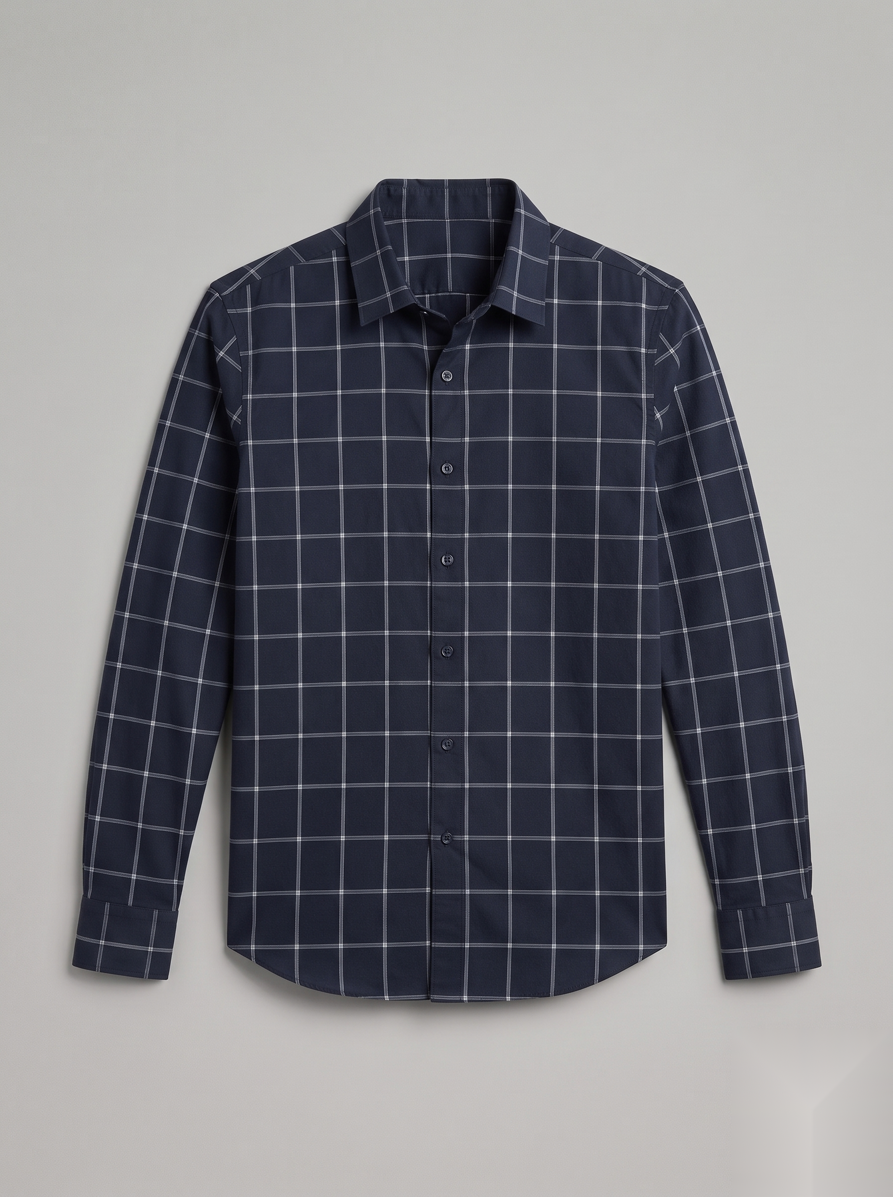 Linen Checked Shirt