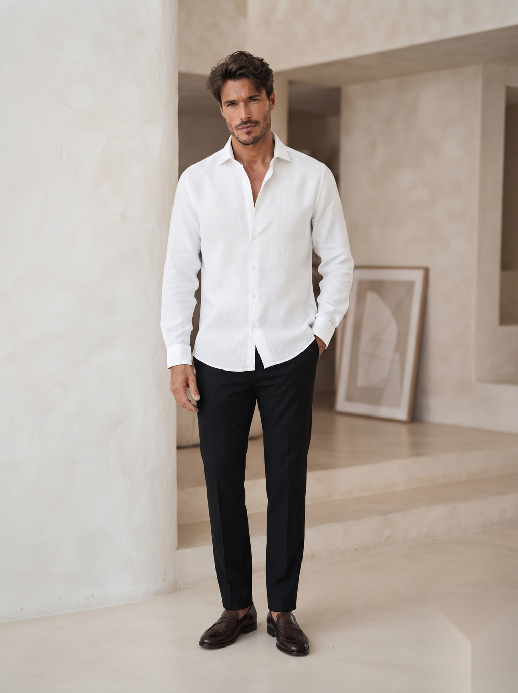 Korean Linen Shirts
