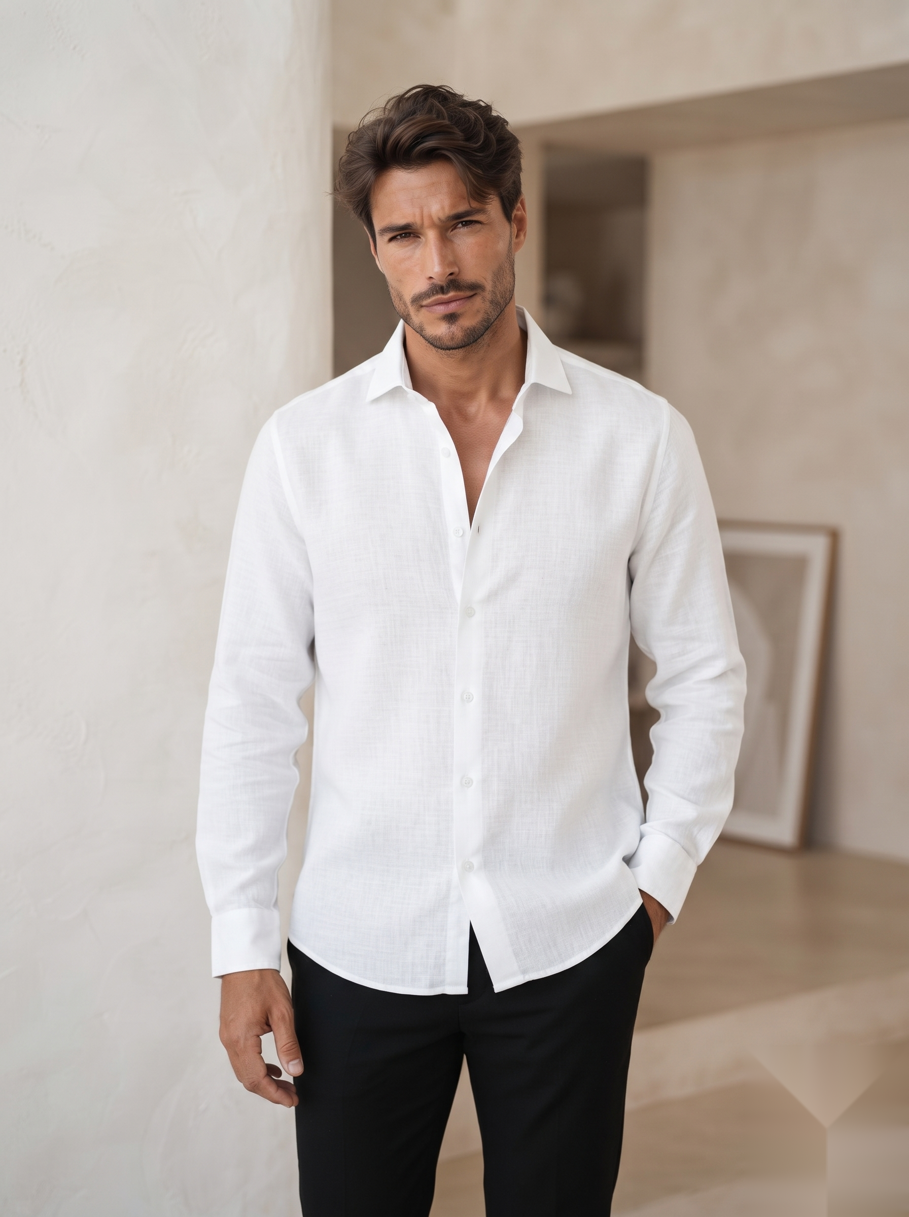 Korean Linen Shirts