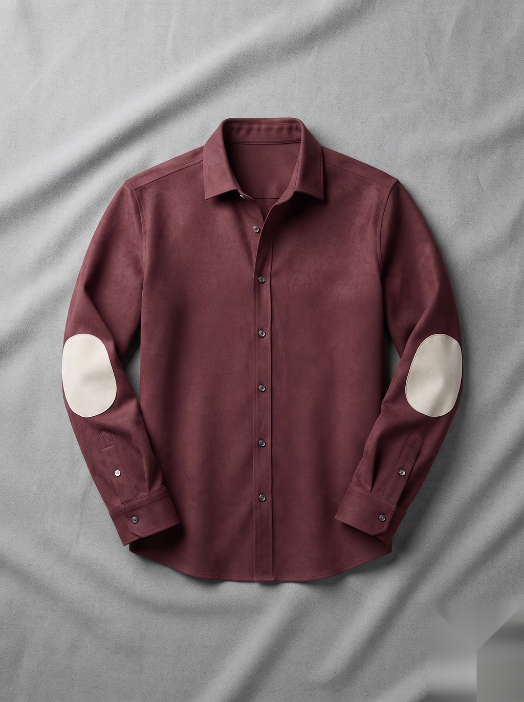 Suede Elbow Patch Shirts