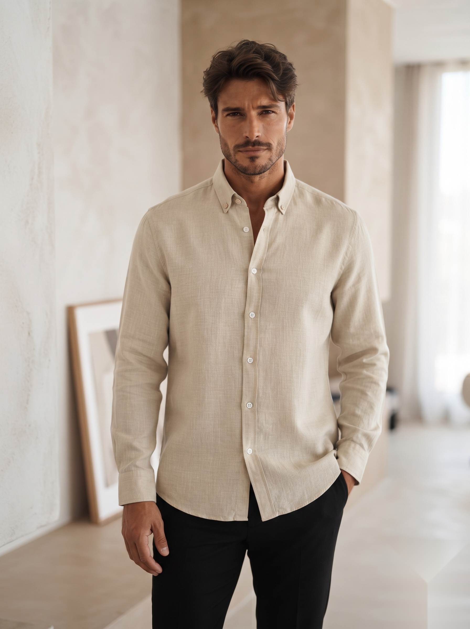 Korean Linen Shirts