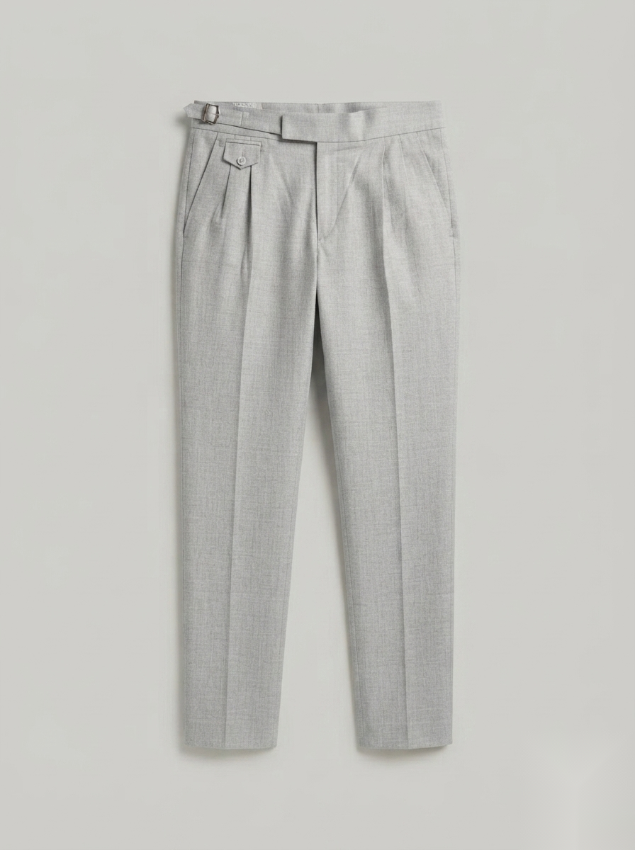 Snipes Gurkha formal pants in neutral fabric, featuring a tailored fit and classic design, suitable for professional or formal wear.