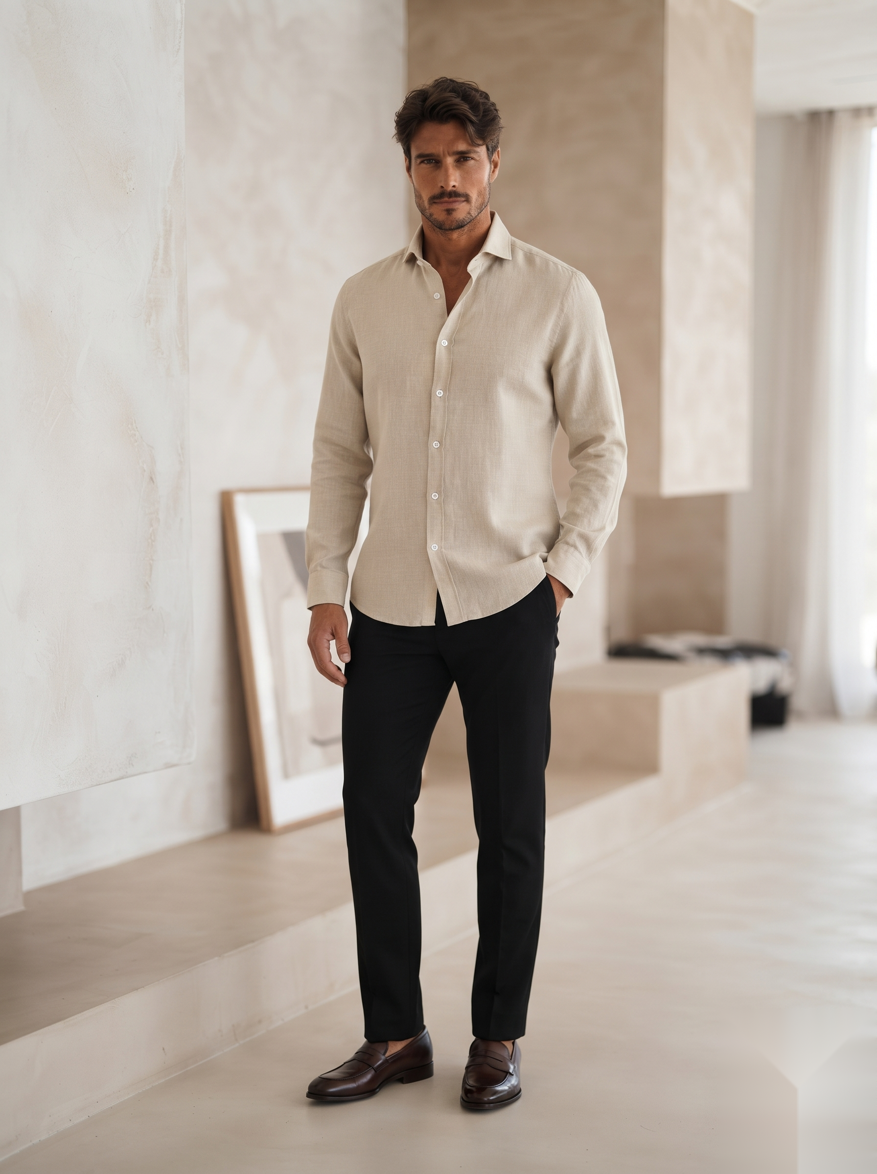 Korean Linen Shirts