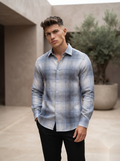 Linen Checked Shirt