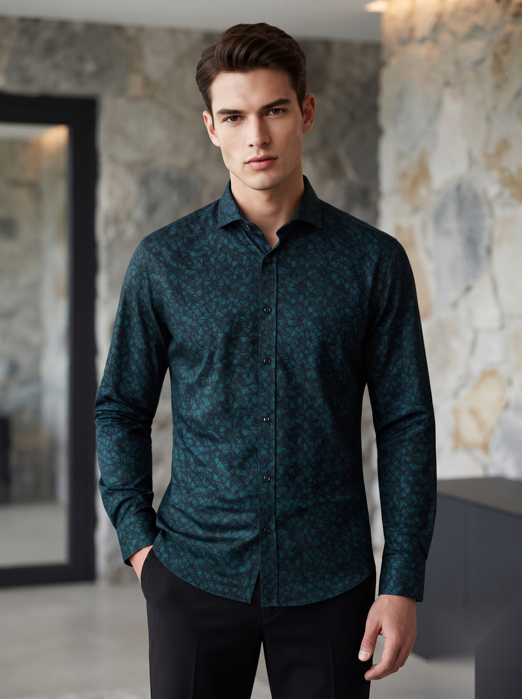 Satin Printed Shirts