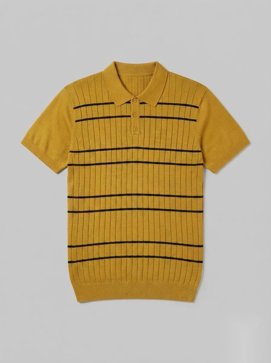 Old Money Polo Stripes- H/s