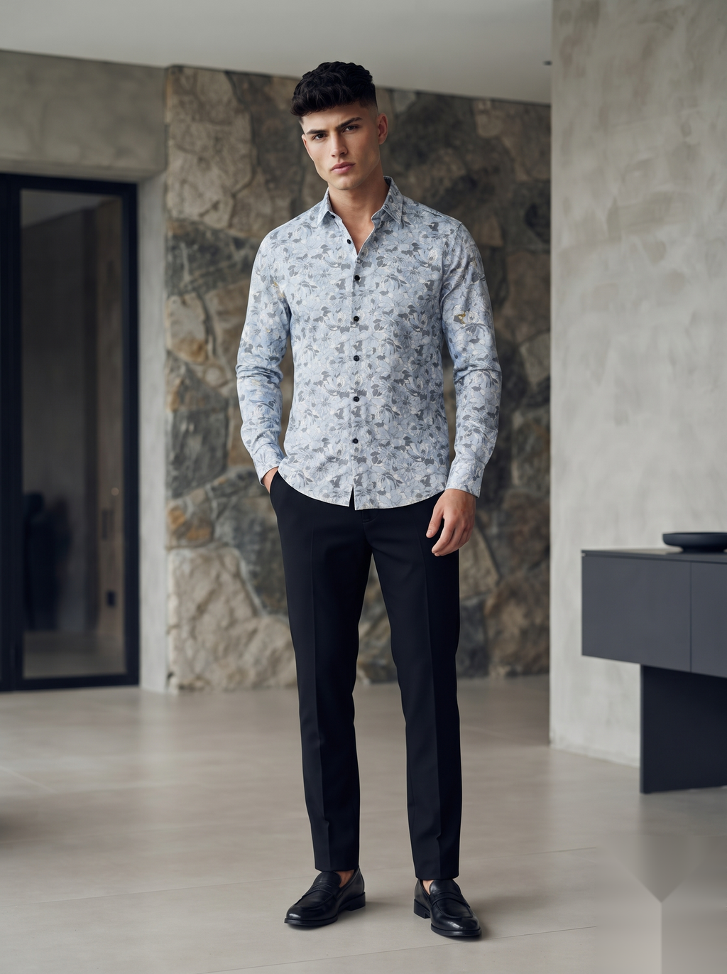 Satin Printed Shirts
