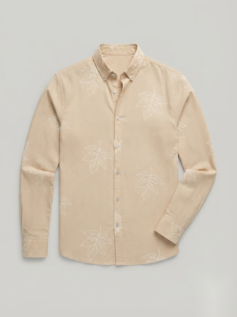 Printed Linen Shirt