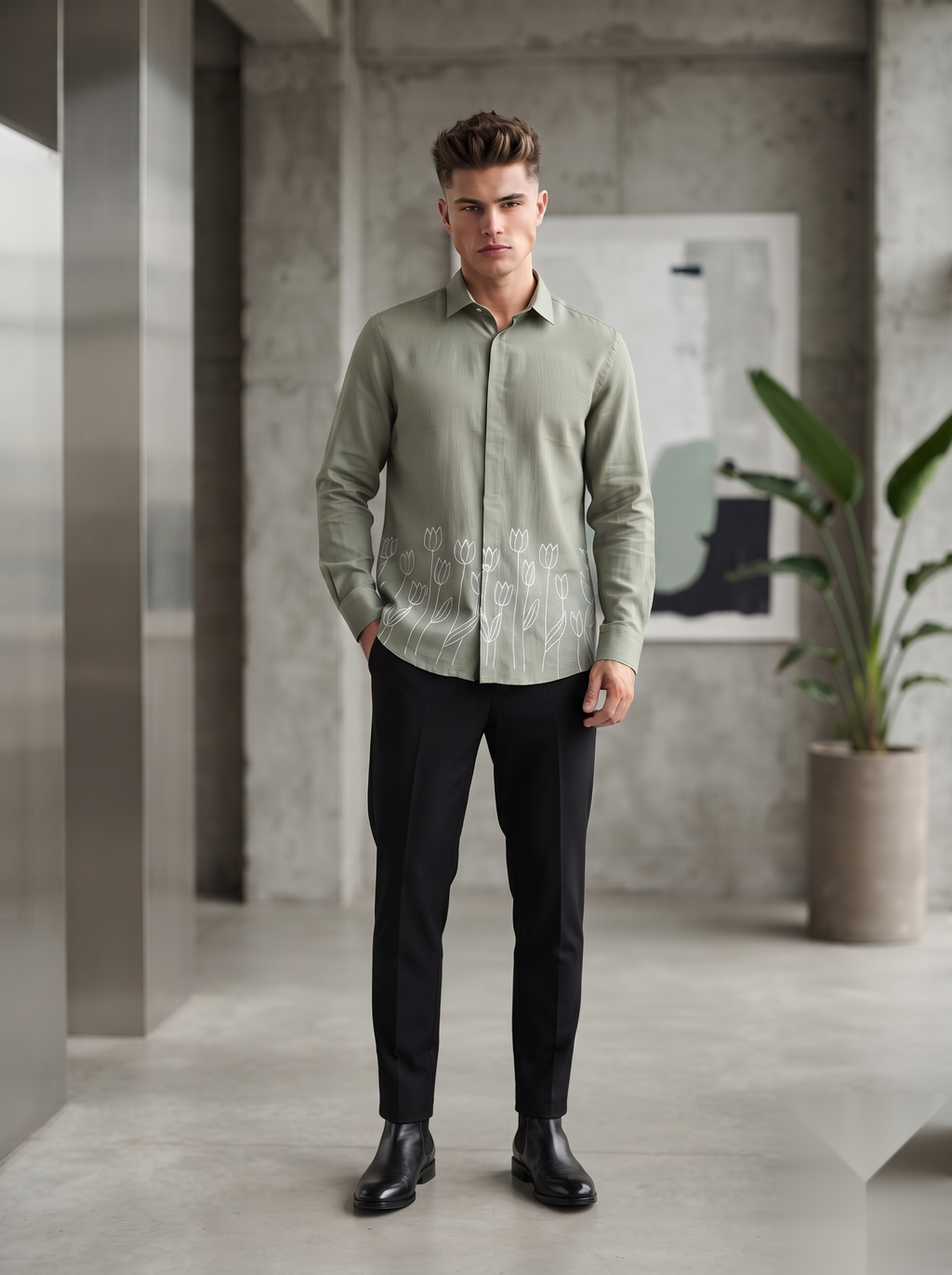 Placement Printed Shirts