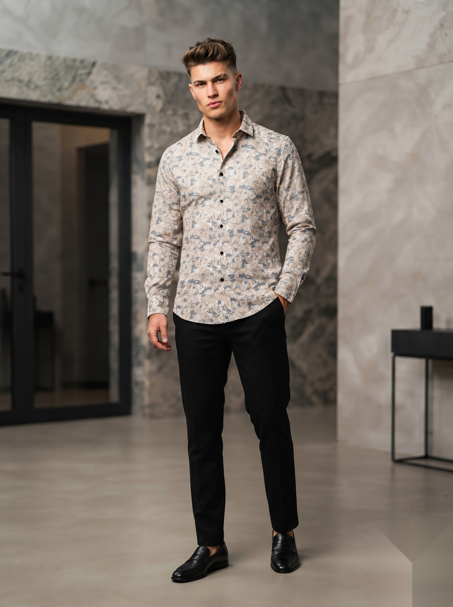 Satin Printed Shirts