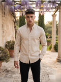 Printed Linen Shirt