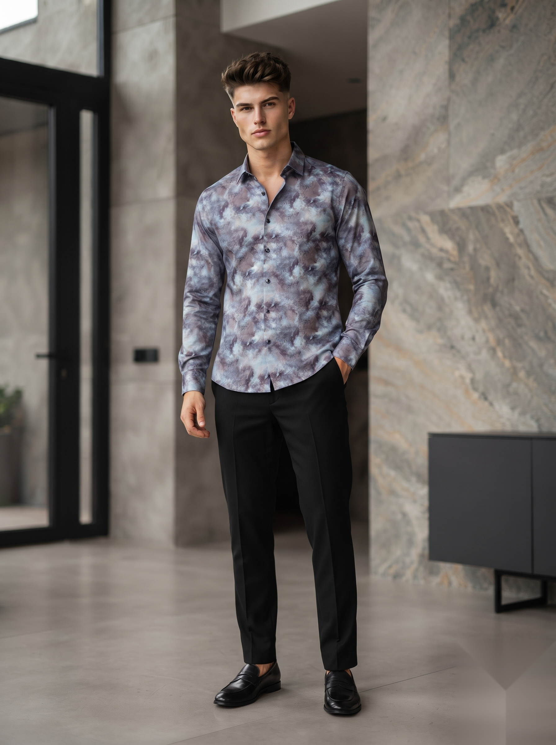 Satin Printed Shirts