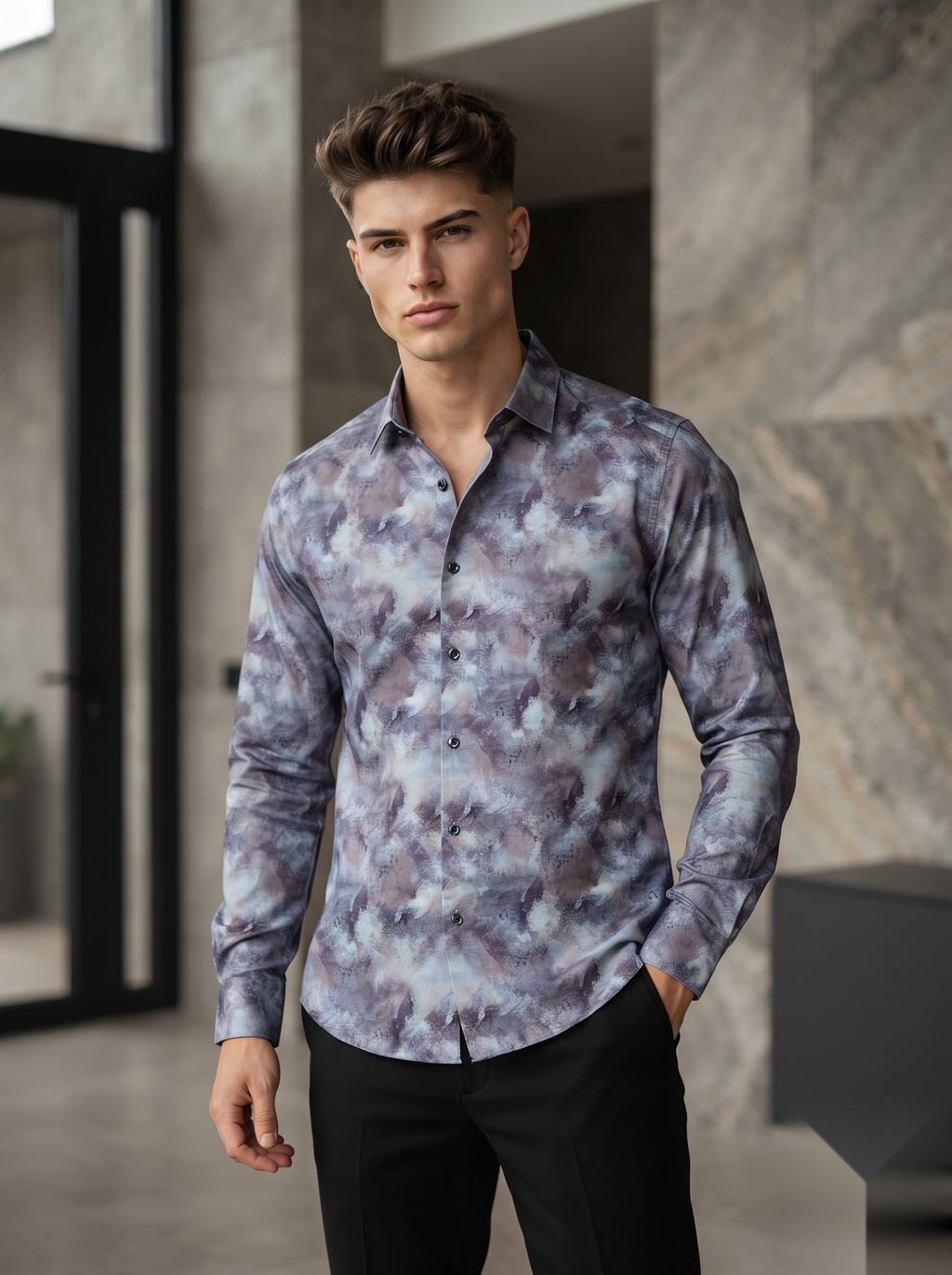 Satin Printed Shirts