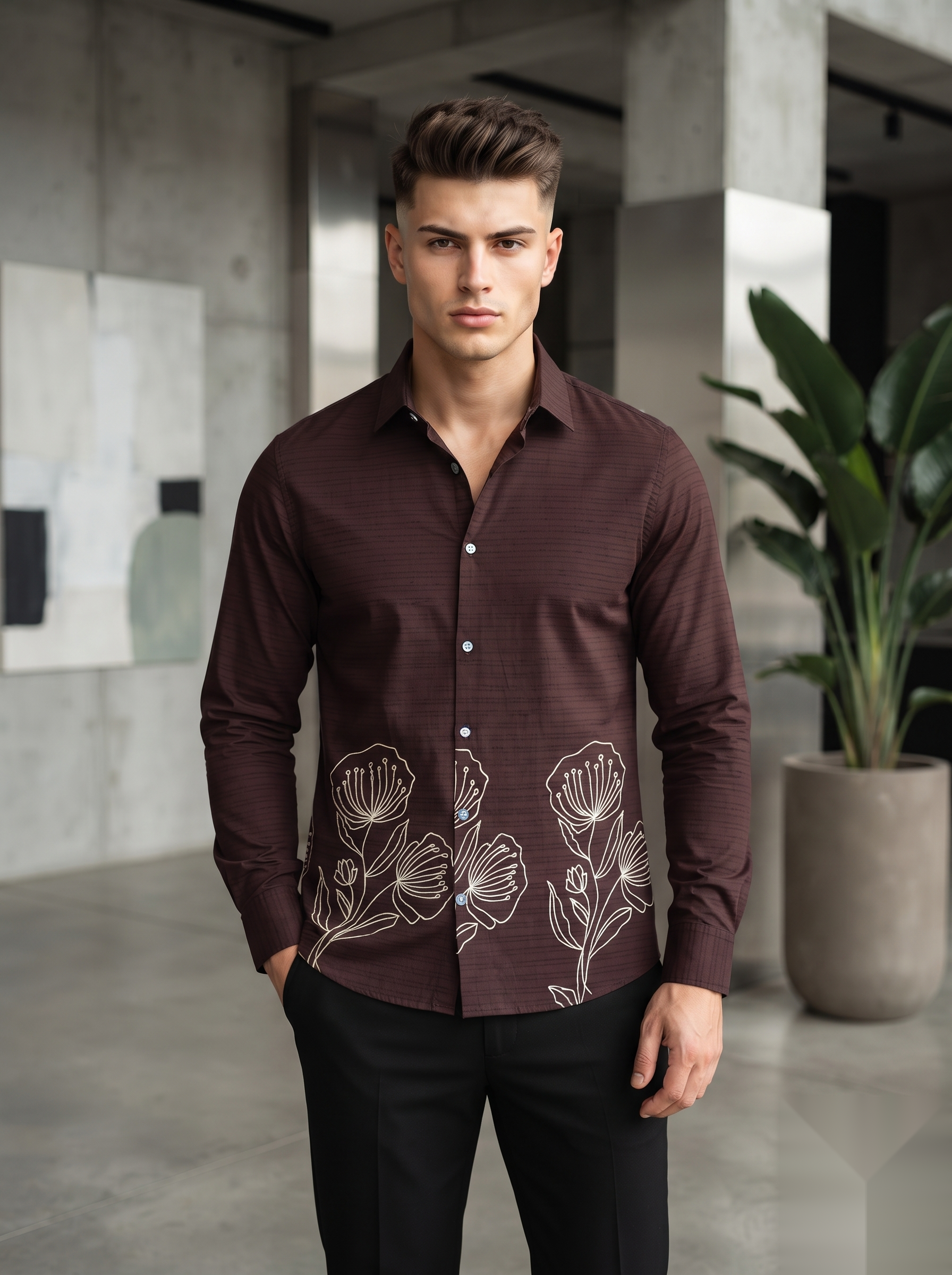 Placement Printed Shirts