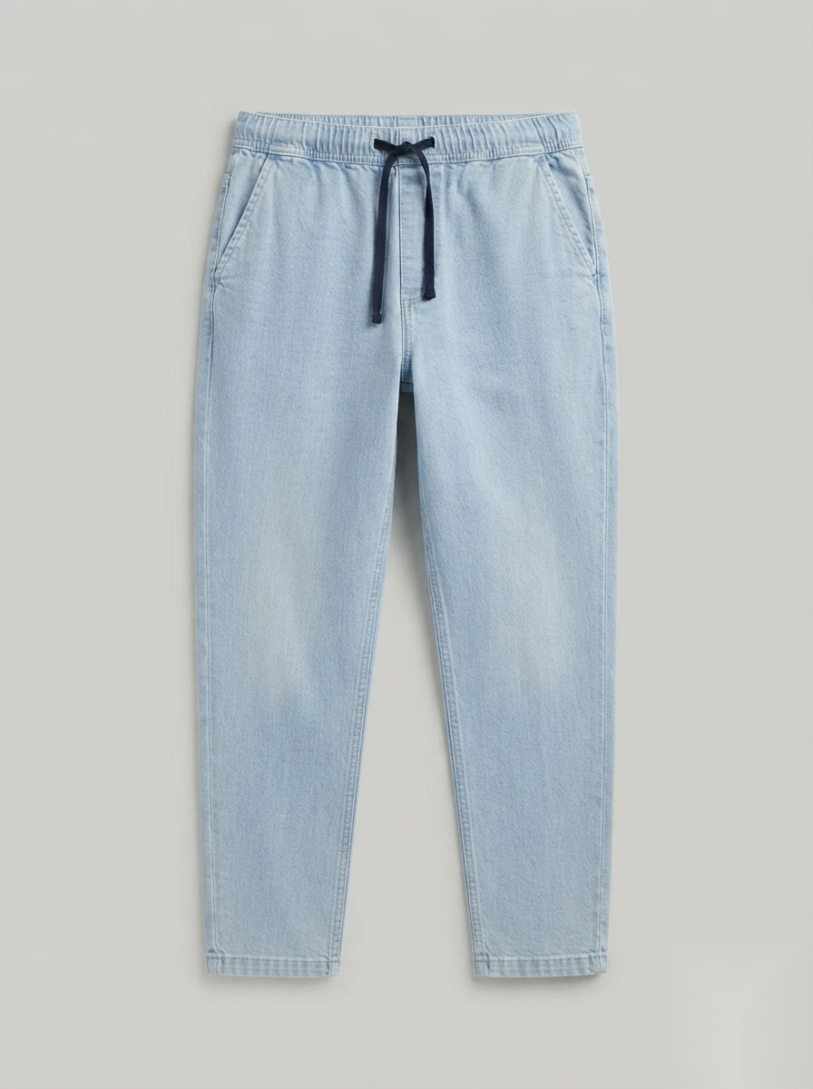 Denim Joggers - Baggy Fit