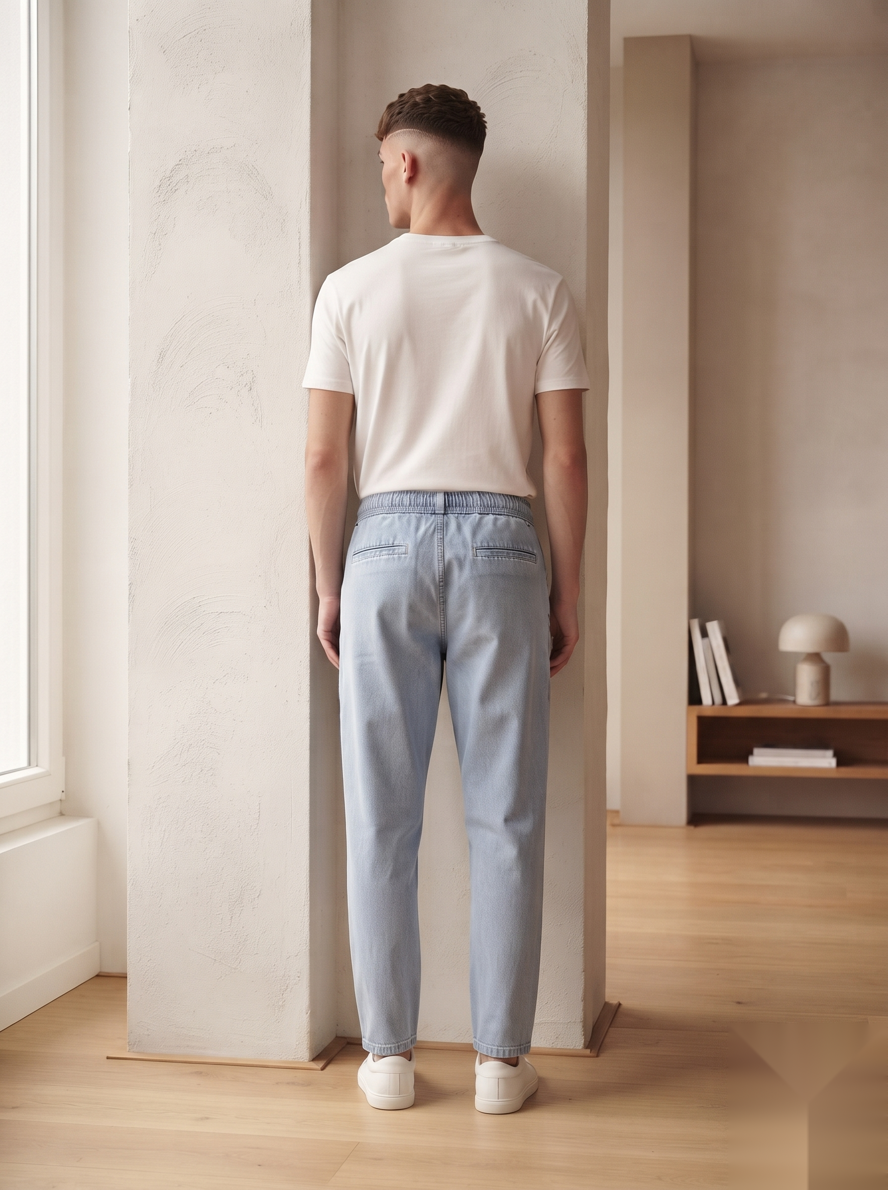 Denim Joggers - Baggy Fit